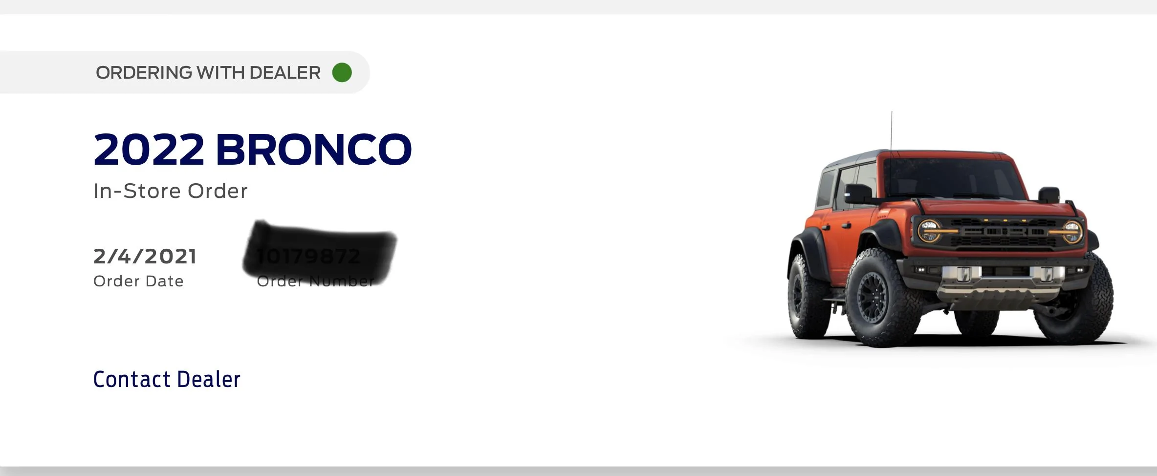 Ford Bronco Ordering With Dealer 69D6834E-BB89-4E2B-95BC-F7D5FA21BF9D