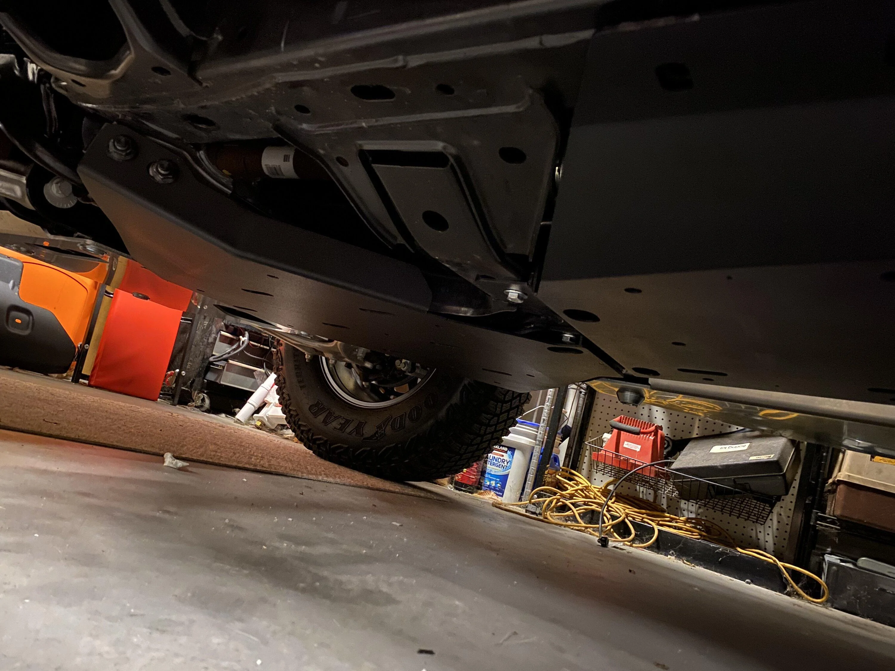 Ford Bronco Need help identitying a ding under body 0D08E460-060B-4432-949D-6D726E3A73CE