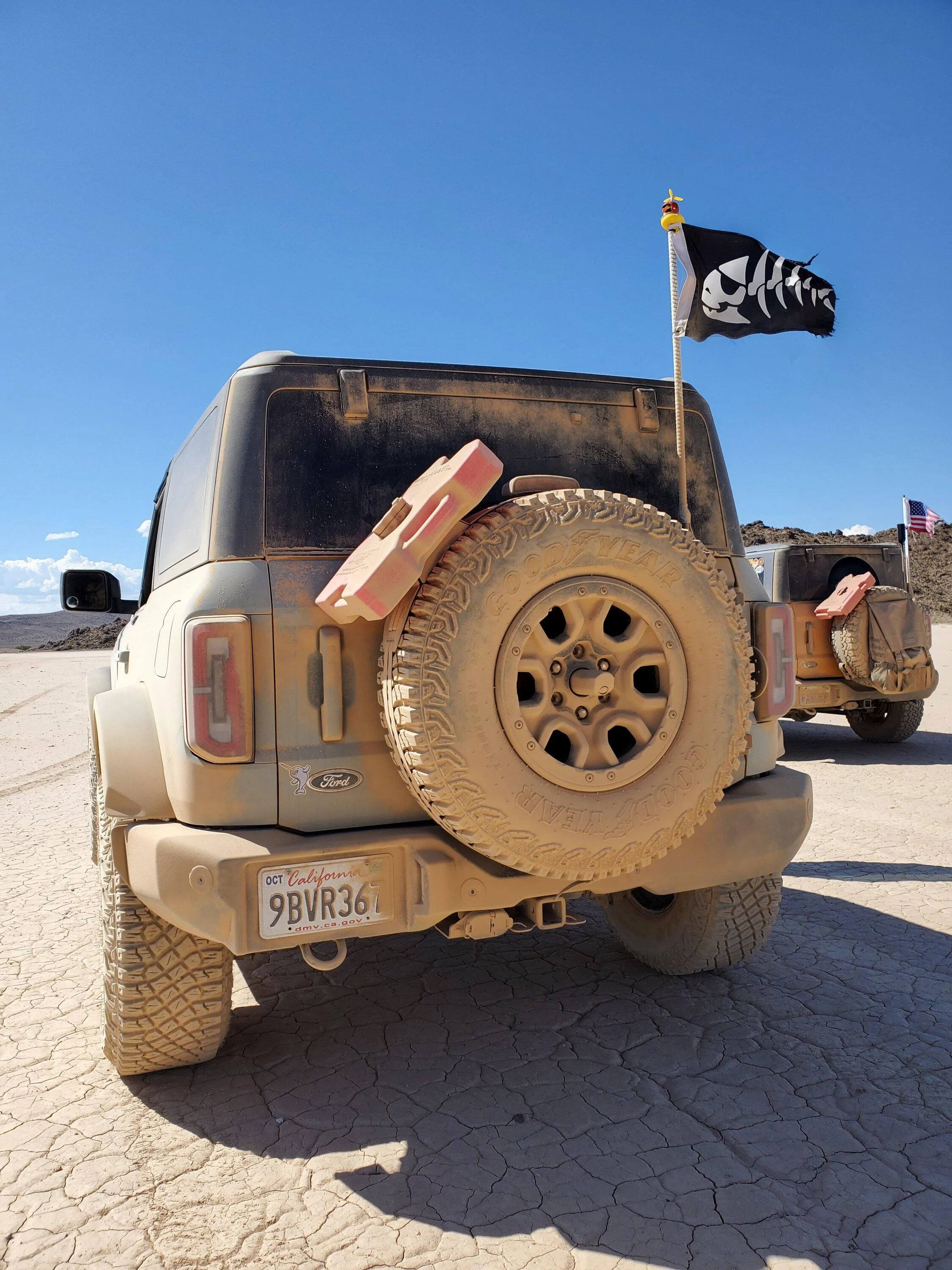 Ford Bronco Pre-order live!! A new innovative ARB Twin Compressor mount (within spare tire mount) 20220903_144939