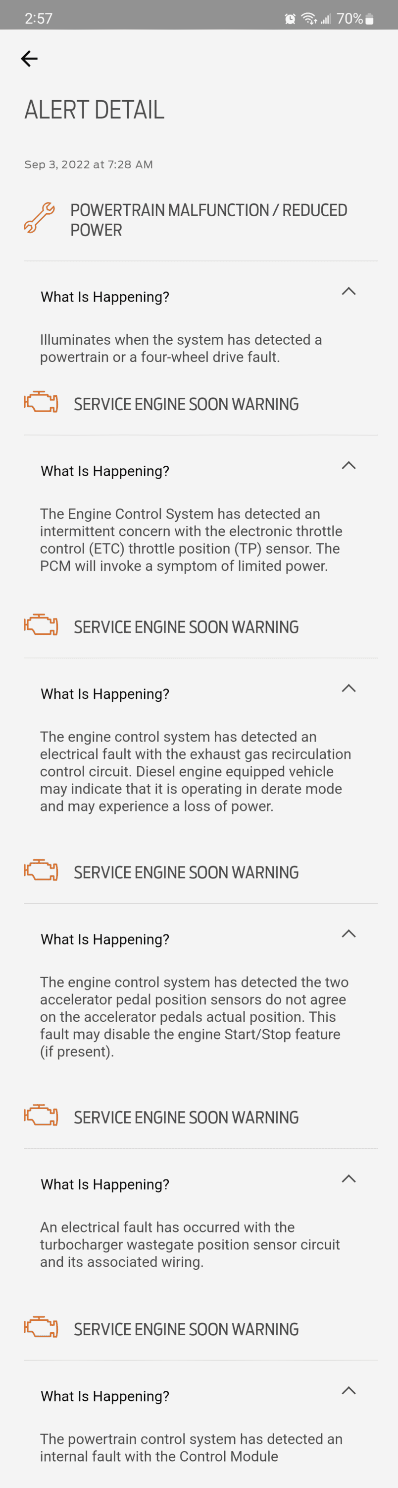 Ford Bronco 2.3L What happened?! Screenshot_20220905-145707_FordPass
