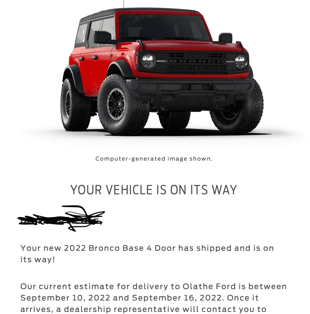 Ford Bronco 8/15/22 Build Week Group Screen Shot 2022-09-05 at 5.29.04 PM