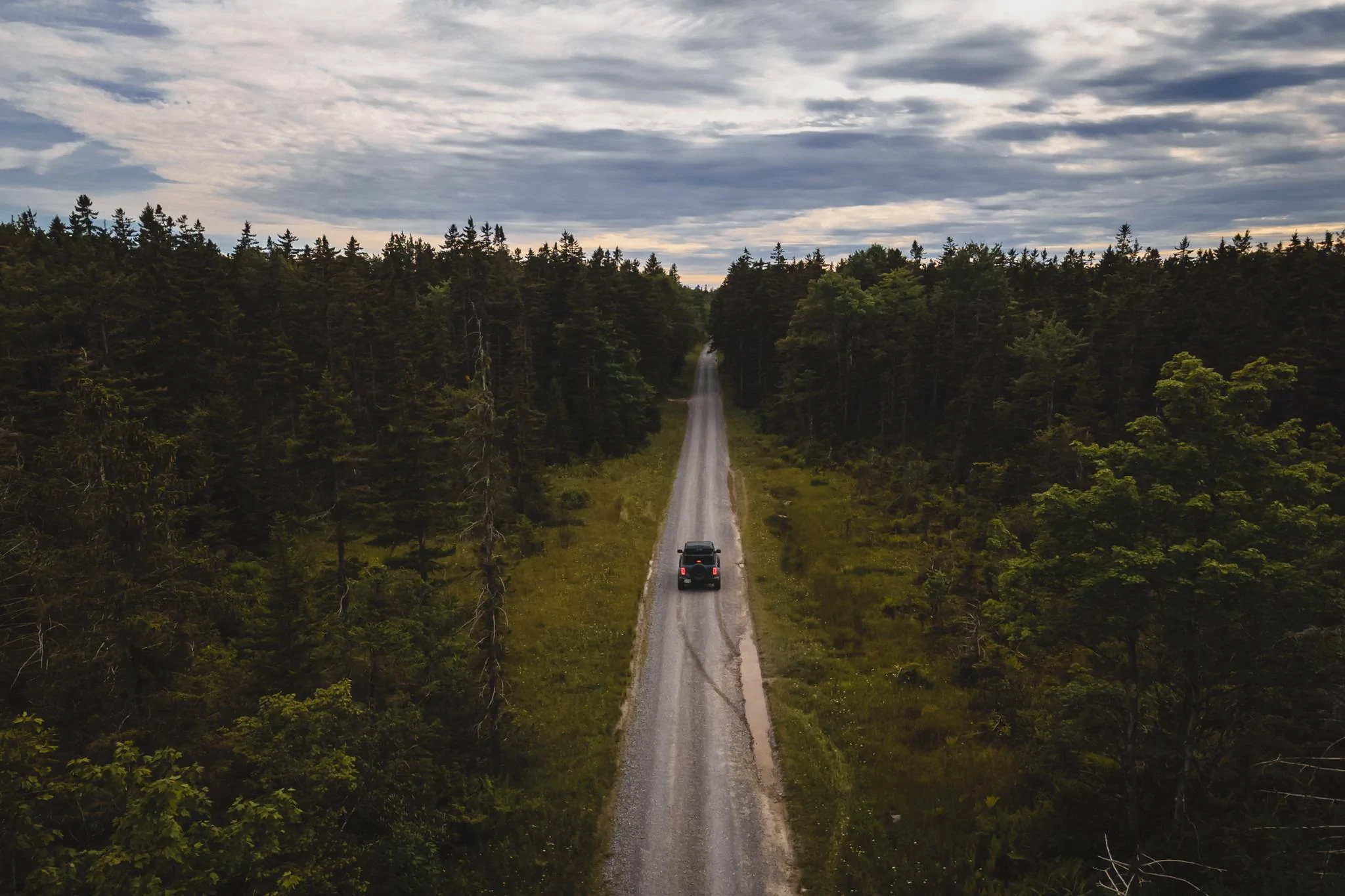 Ford Bronco Bronco camp out on Canaan Loop in Davis, WV! DJI_0095