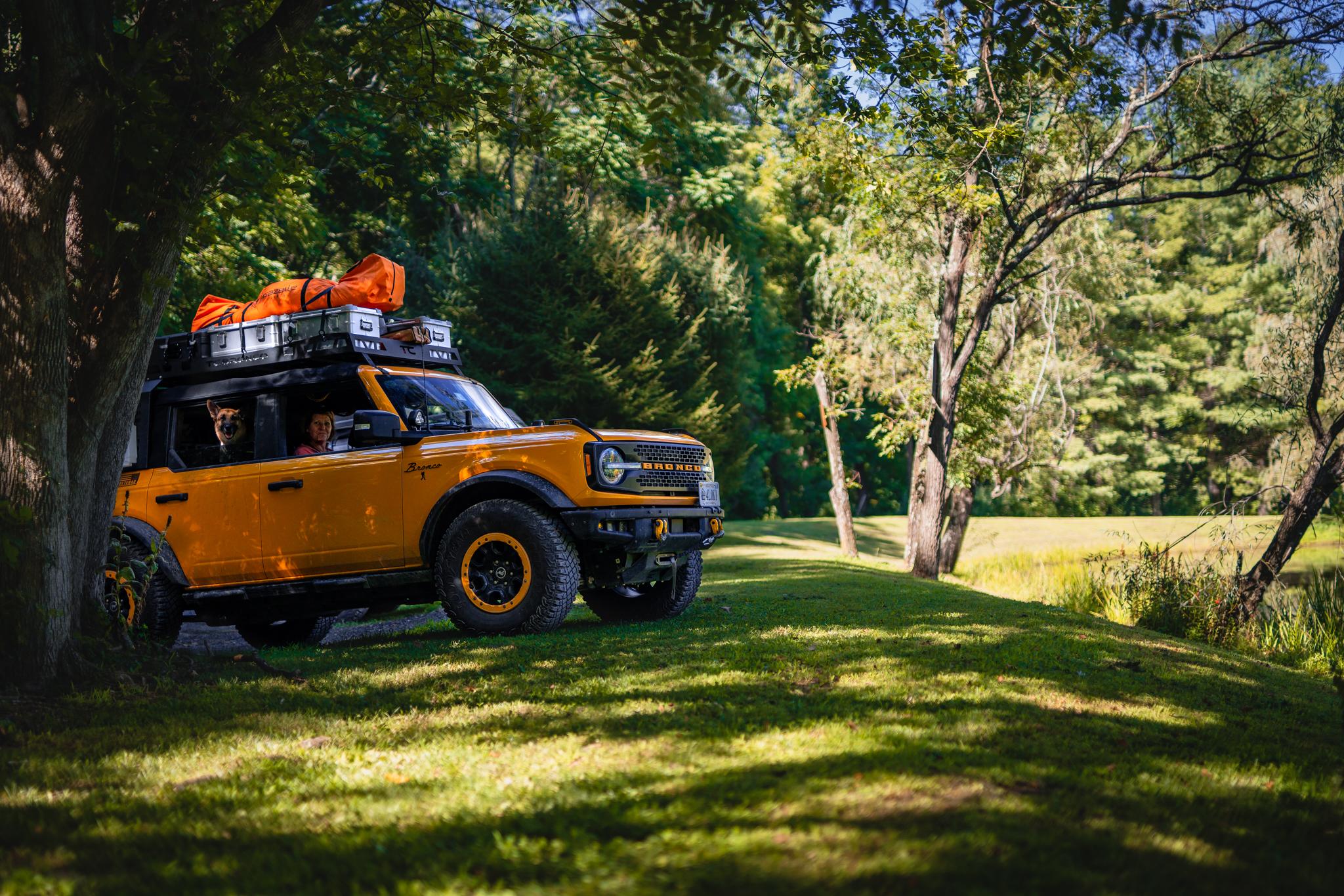 Ford Bronco Bronco camp out on Canaan Loop in Davis, WV! DSC01535