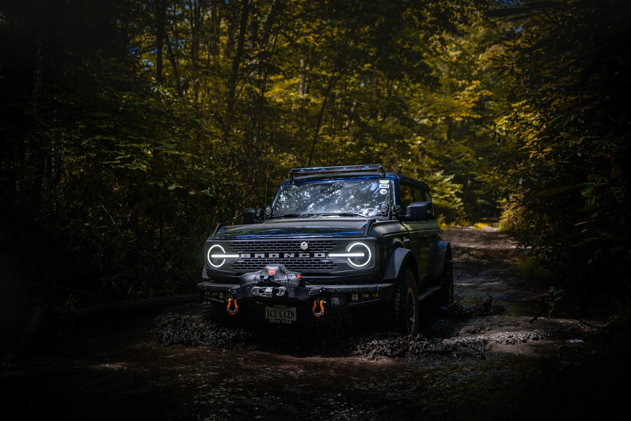 Ford Bronco Bronco camp out on Canaan Loop in Davis, WV! DSC01652