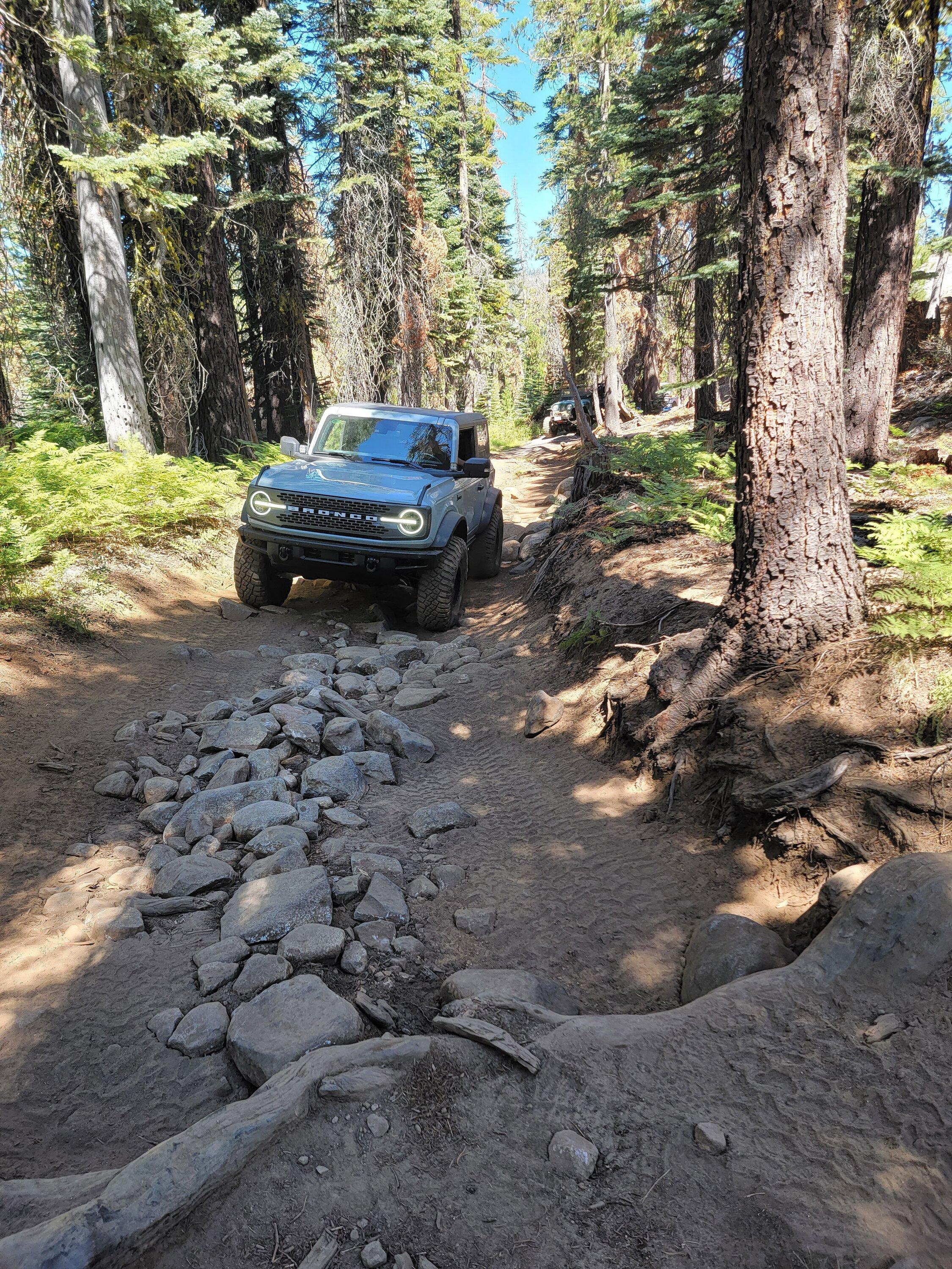 Ford Bronco Barrett Lake 4wd Trail Labor day weekend 20220903_120751