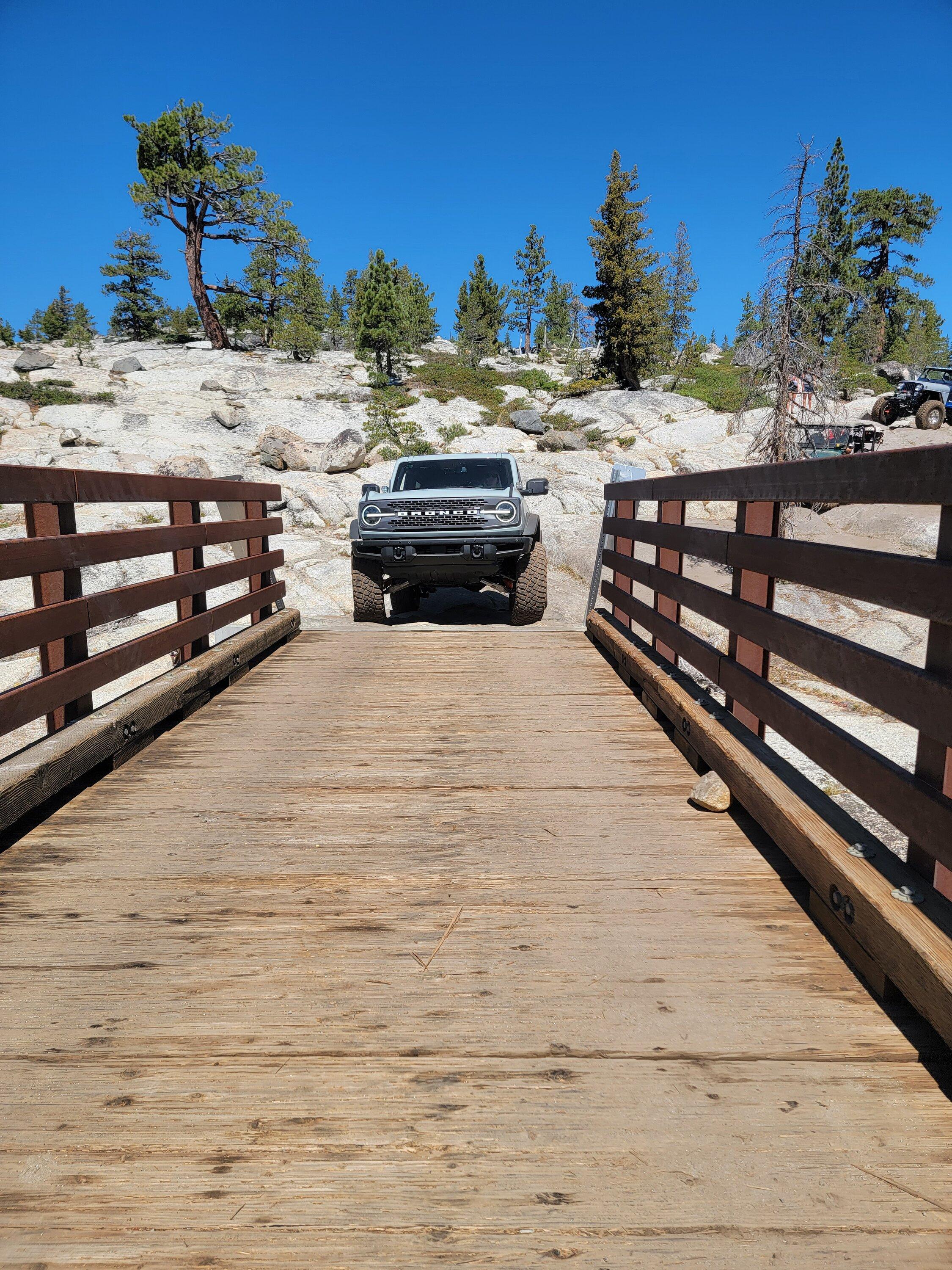 Ford Bronco Barrett Lake 4wd Trail Labor day weekend 20220903_114925