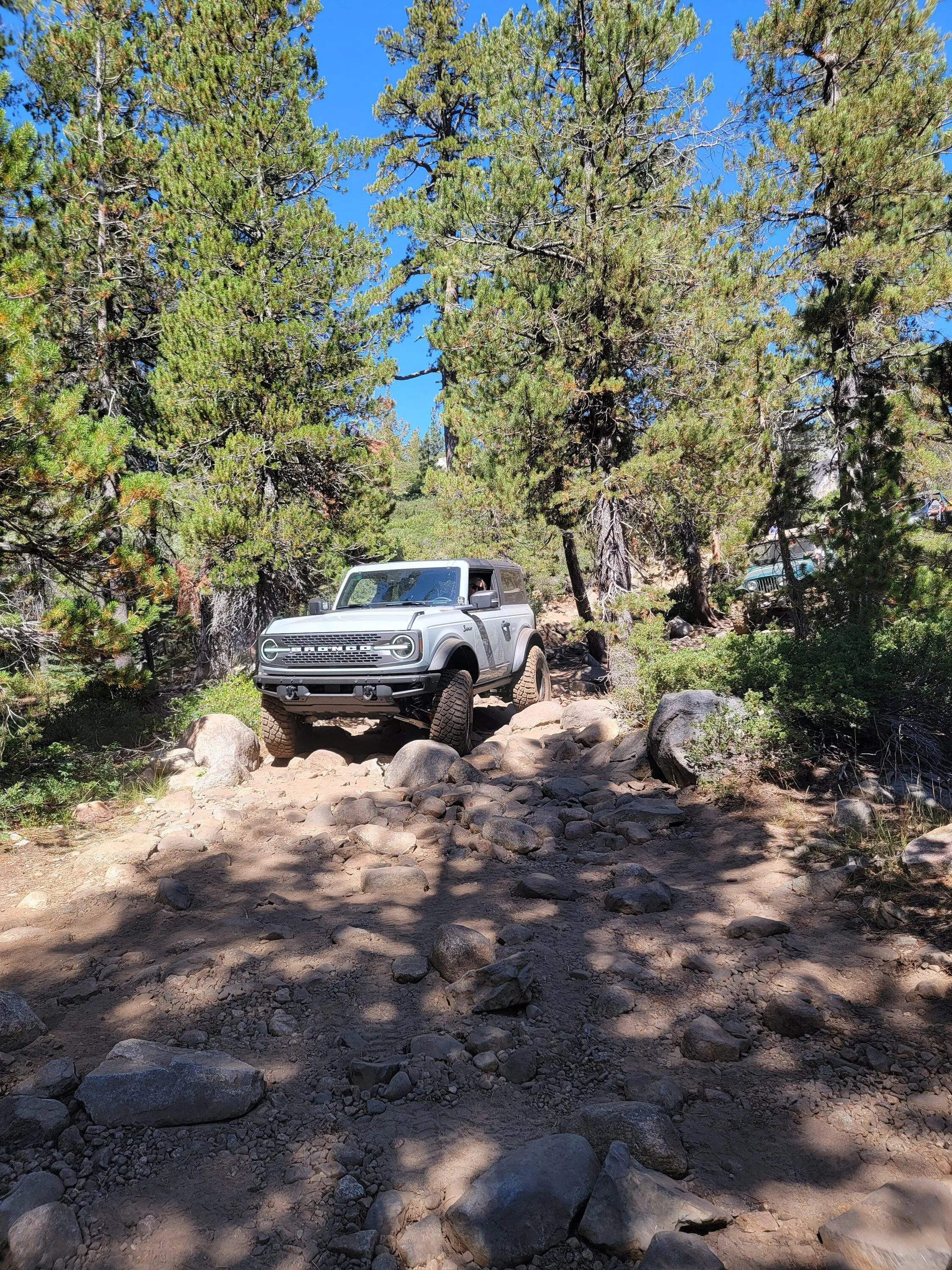 Ford Bronco Barrett Lake 4wd Trail Labor day weekend 20220903_113710