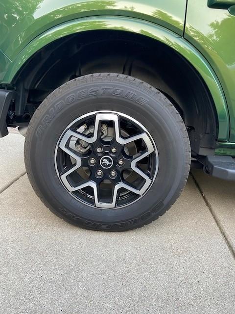 Ford Bronco Show us your installed wheel / tire upgrades here! (Pics) Brigstone Duler AT 9-7-22