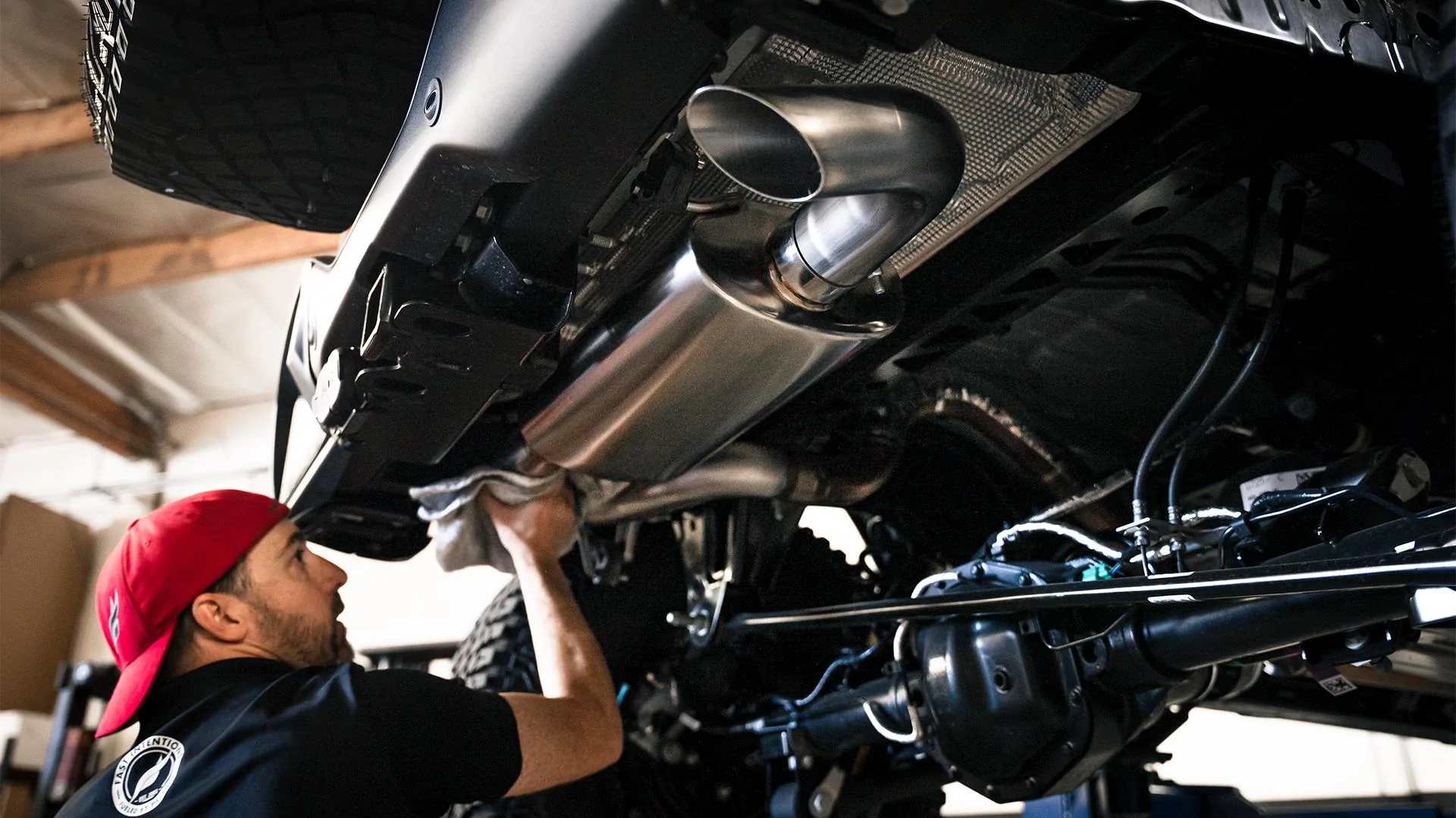 Ford Bronco Upgraded Bronco 2.7 Exhaust for Felix808 w/ Fast Intentions axle back exhaust system 5