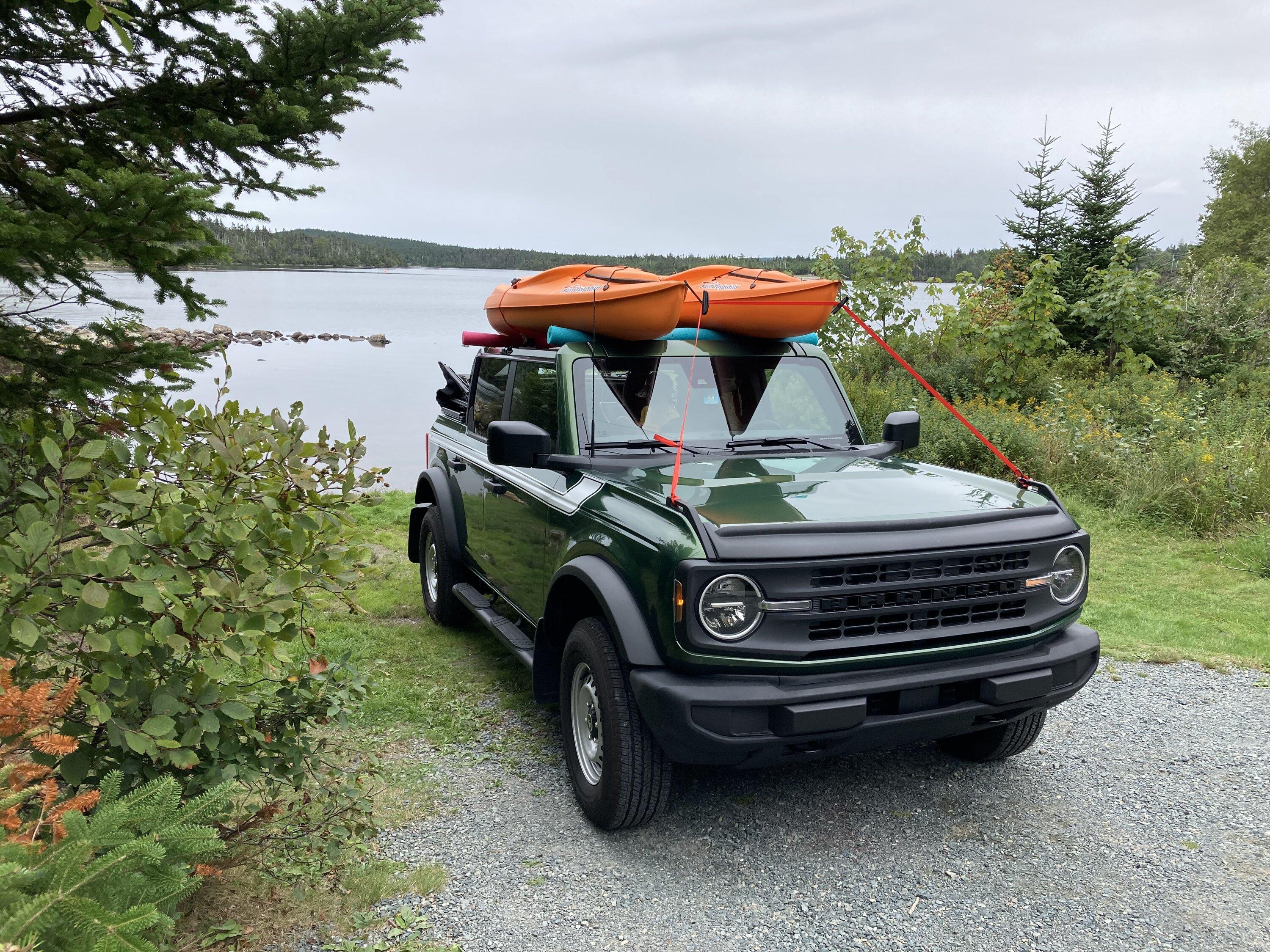 Ford Bronco Tie down for kayak. Trail sights viable? 3CC6CC02-3D33-4495-A44E-9CDC1425CA3F
