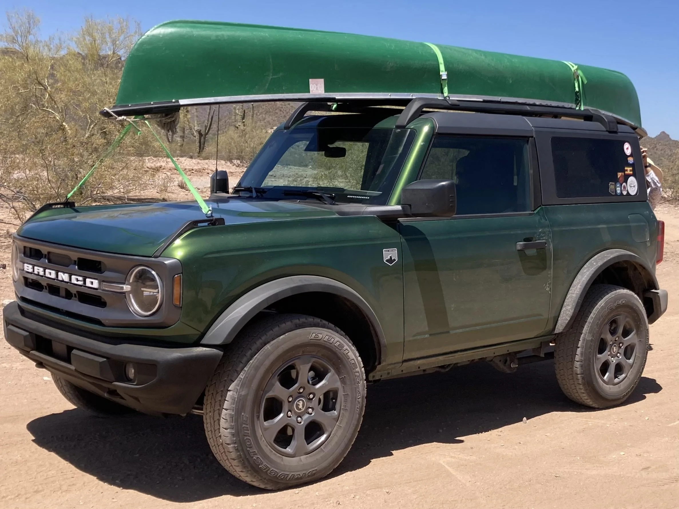 Ford Bronco Tie down for kayak. Trail sights viable? 6F1ABF80-C4AC-488C-934E-800C7C061442