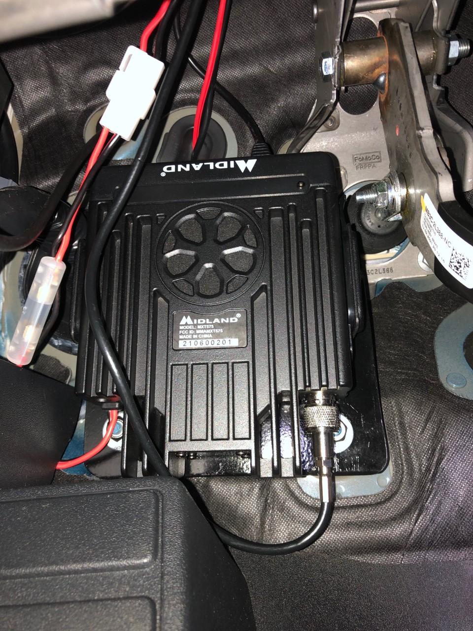 Ford Bronco Super Clean GMRS Radio Install! radio