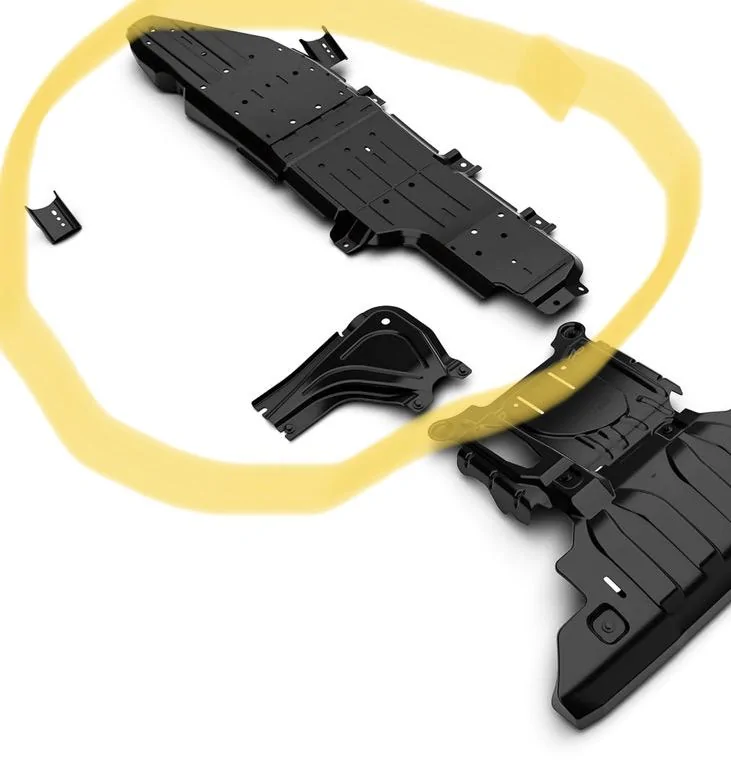 Ford Bronco Skid plates difference between OBX vs BL 1662752374833