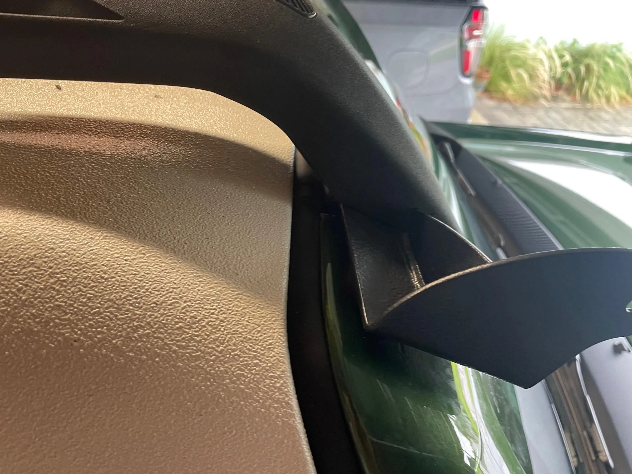 Ford Bronco Base Eruption Green & Line-X White Top Throwback Build, keeping the Steelies installed4-jpg