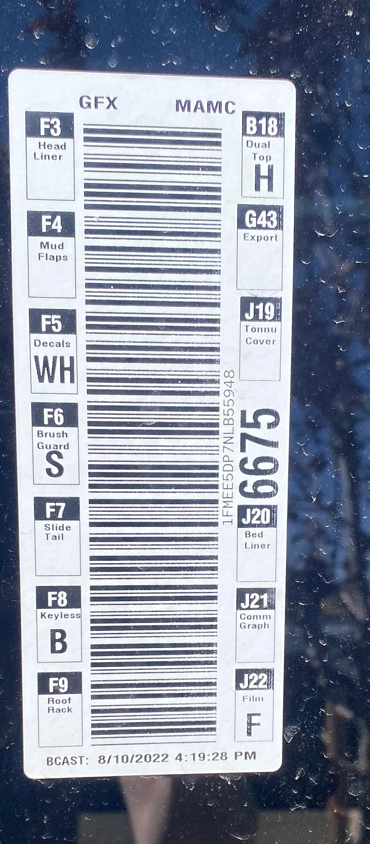 Ford Bronco From Blend Date To Delivery E0648761-15B1-43B1-A0A4-19E3BFD1FC80