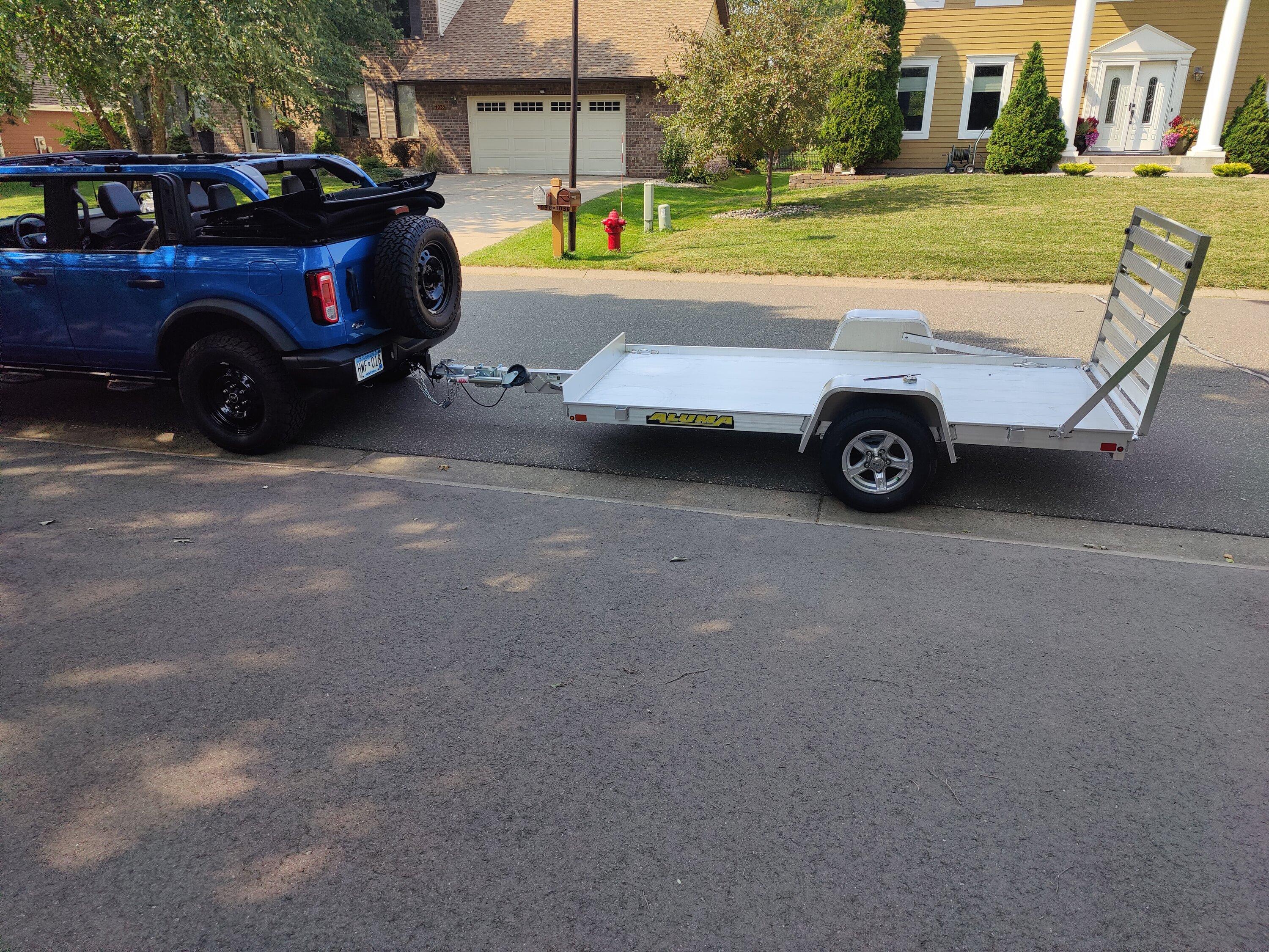 Ford Bronco Broncos Pulling Trailers Pics - Add Yours IMG20220908141631