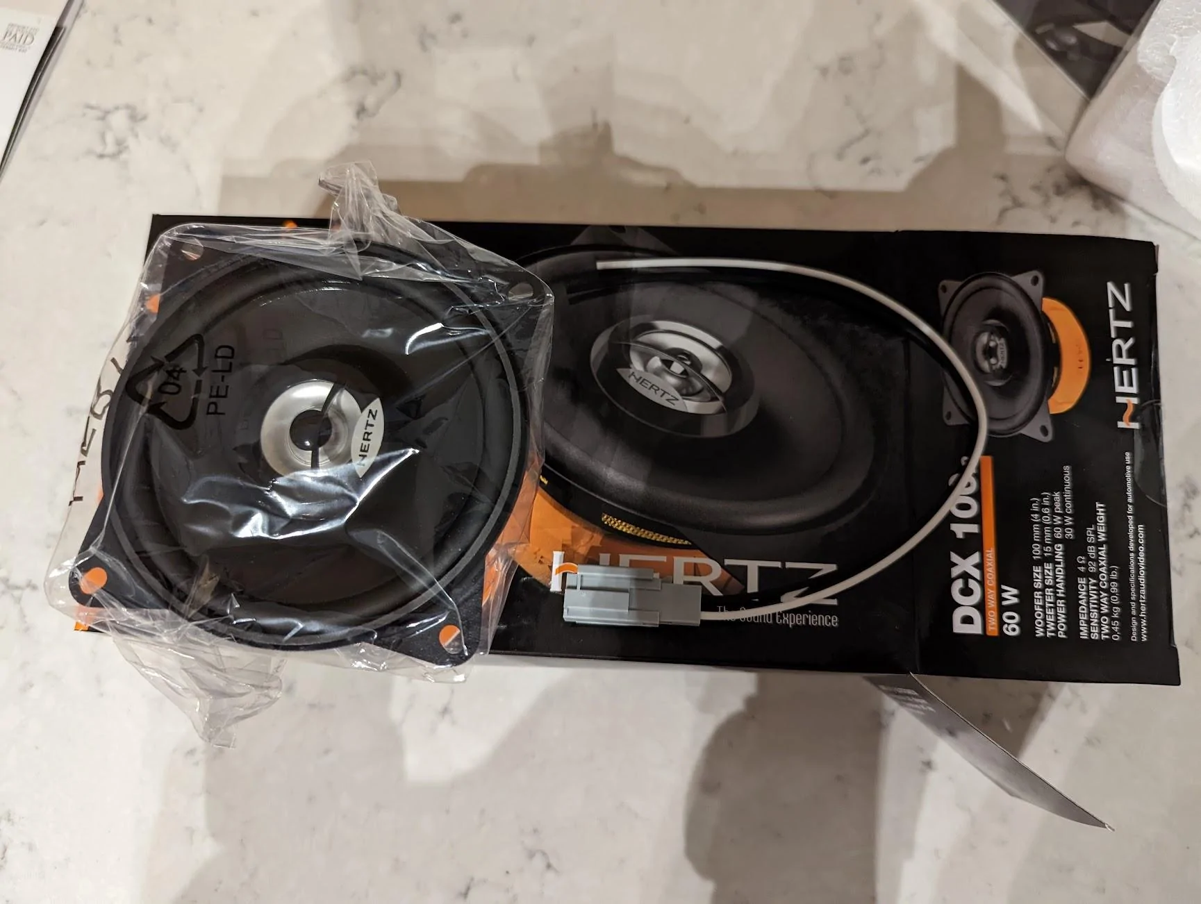 Ford Bronco Hertz DCX 100.3 4" speaker - Single PXL_20220911_014116006