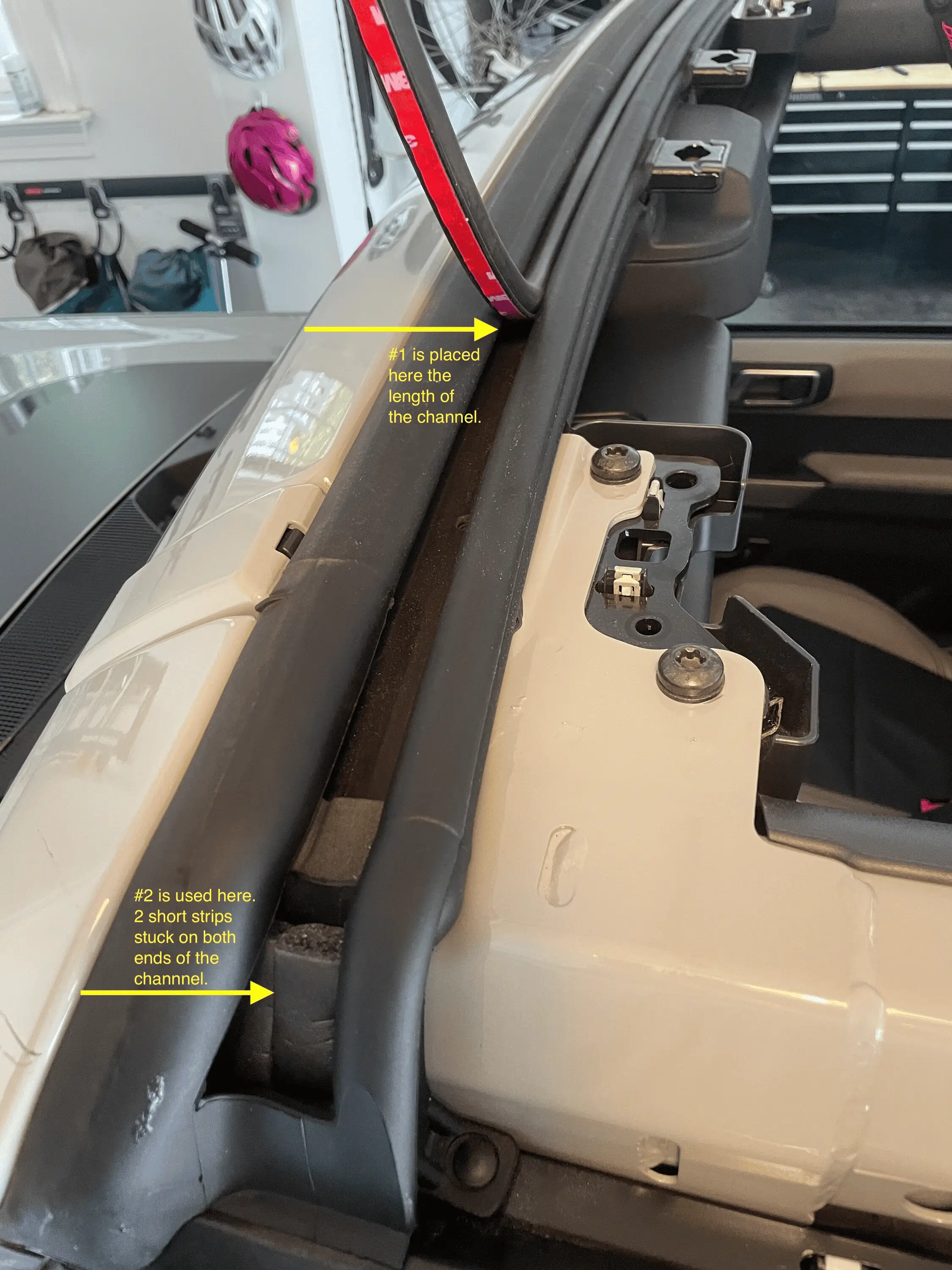 Ford Bronco MIC Noise Reduction Guide - wind sound- aka more (or less) cowbell please 1662947943237