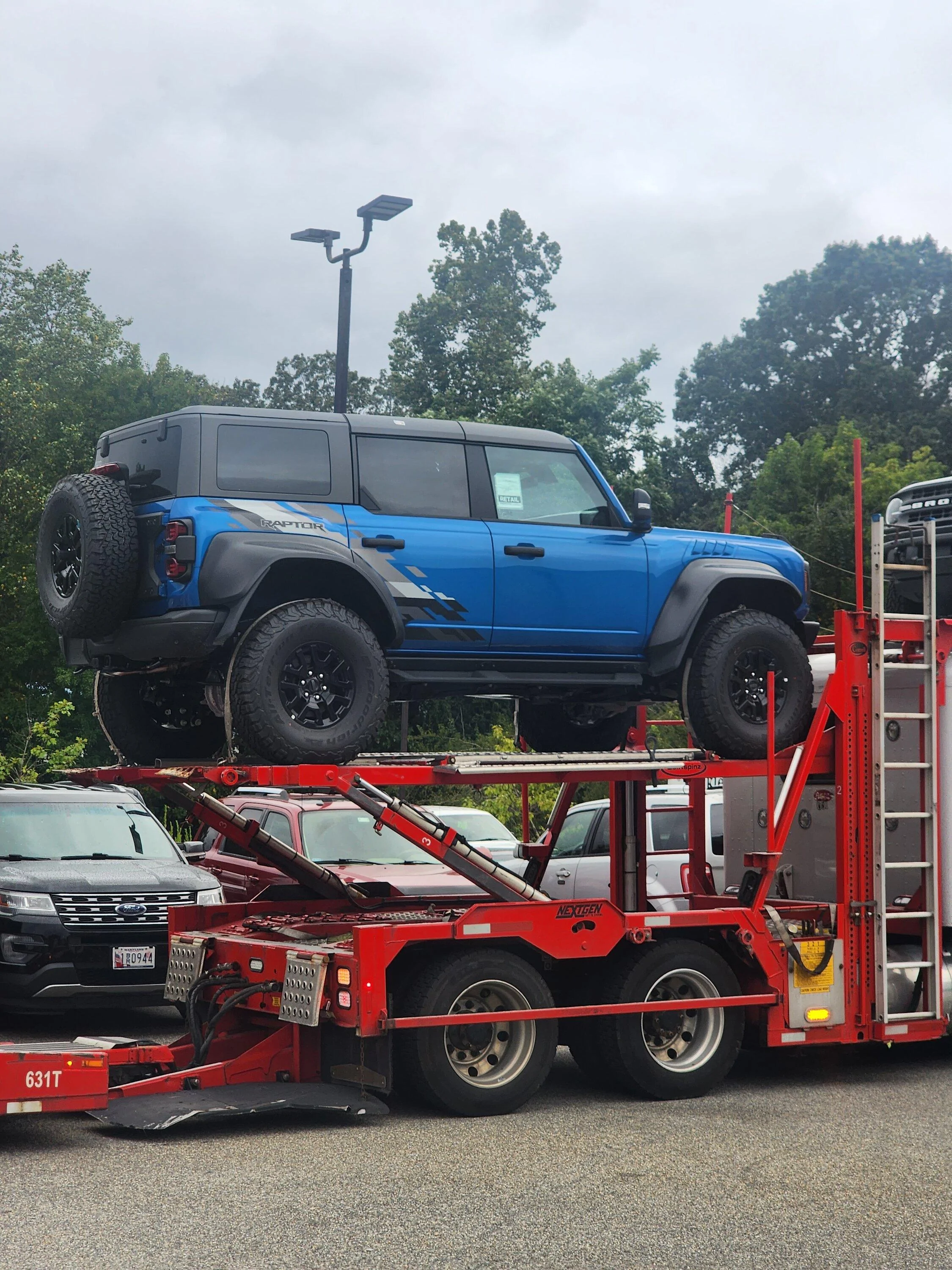 Ford Bronco Day 1 Bronco Raptor Reservation - Delivered! (Velocity Blue w/ Graphics Package) 20220907_184150 (1)