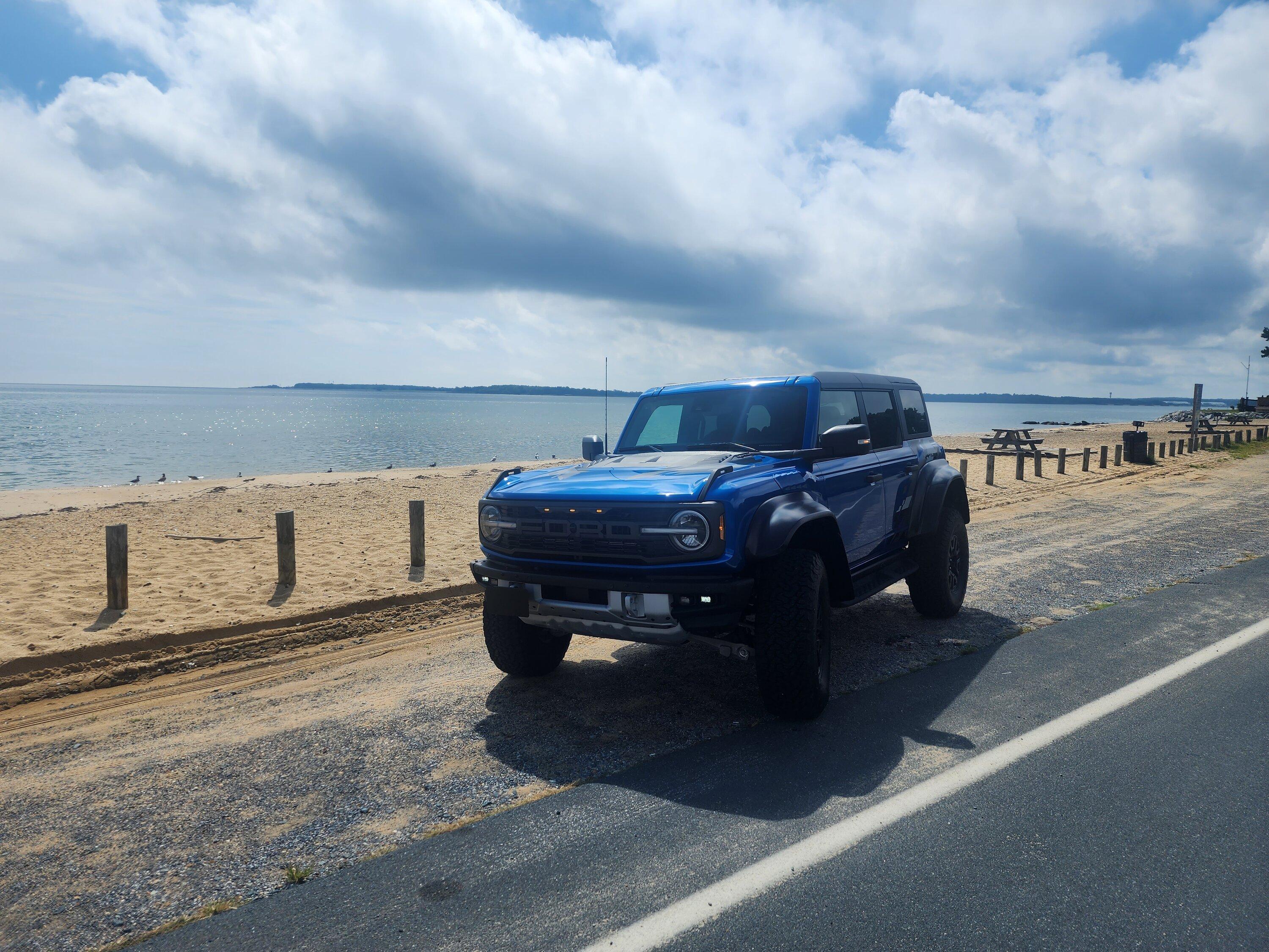 Ford Bronco Day 1 Bronco Raptor Reservation - Delivered! (Velocity Blue w/ Graphics Package) 20220912_115600