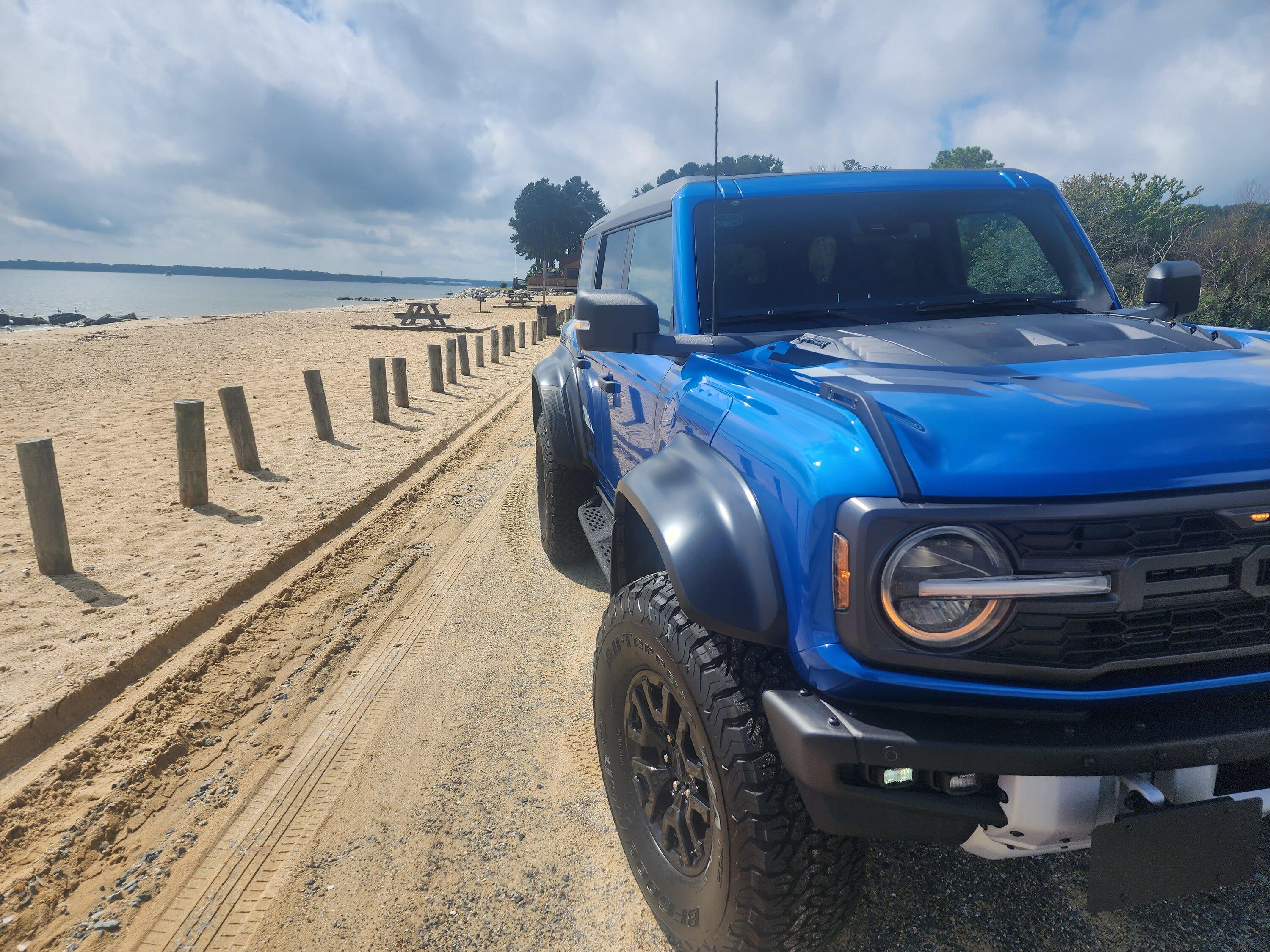 Ford Bronco Day 1 Bronco Raptor Reservation - Delivered! (Velocity Blue w/ Graphics Package) 20220912_115646
