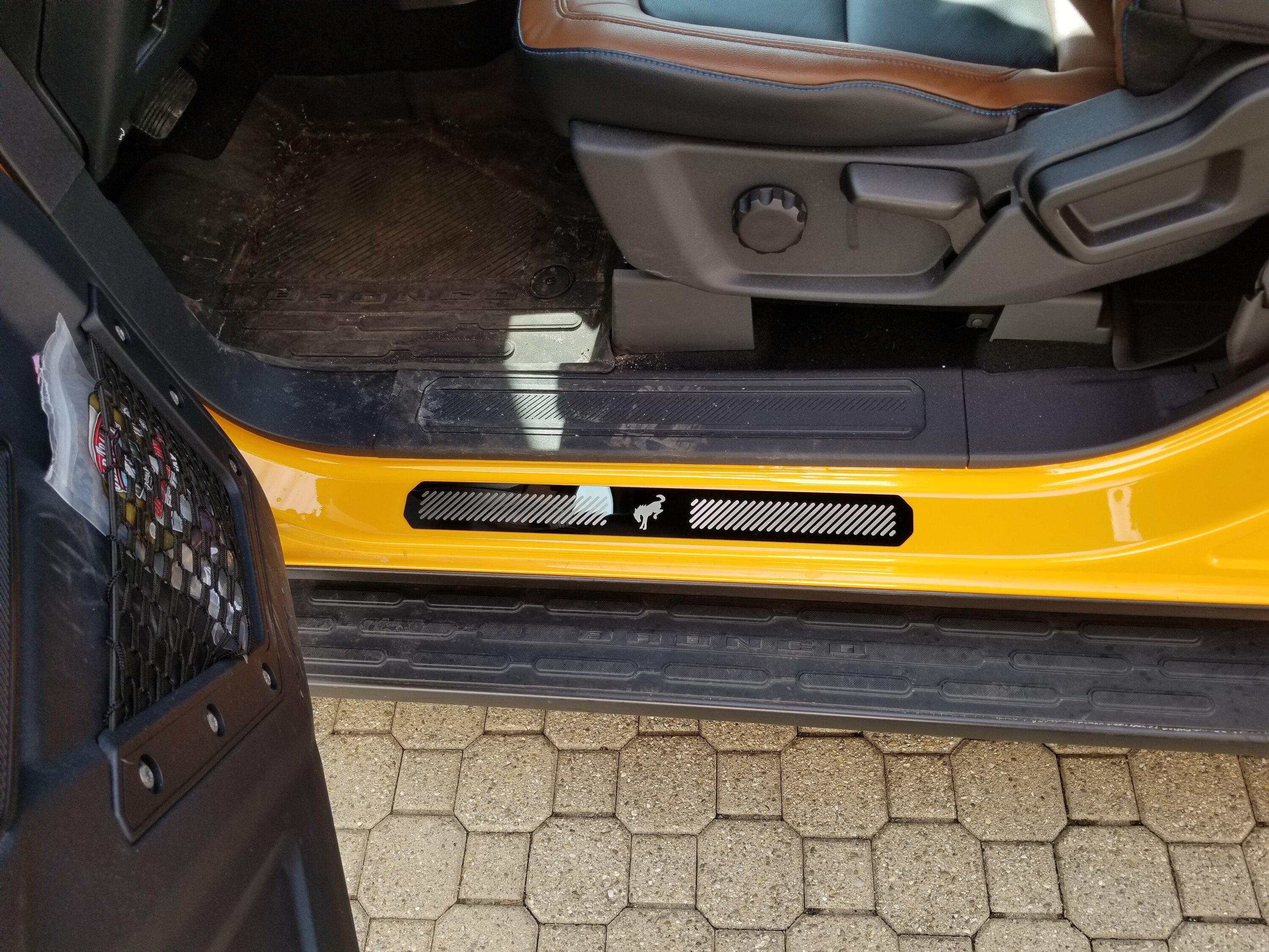 Ford Bronco Scratch and Dent noticed after picked up 20220212_110709
