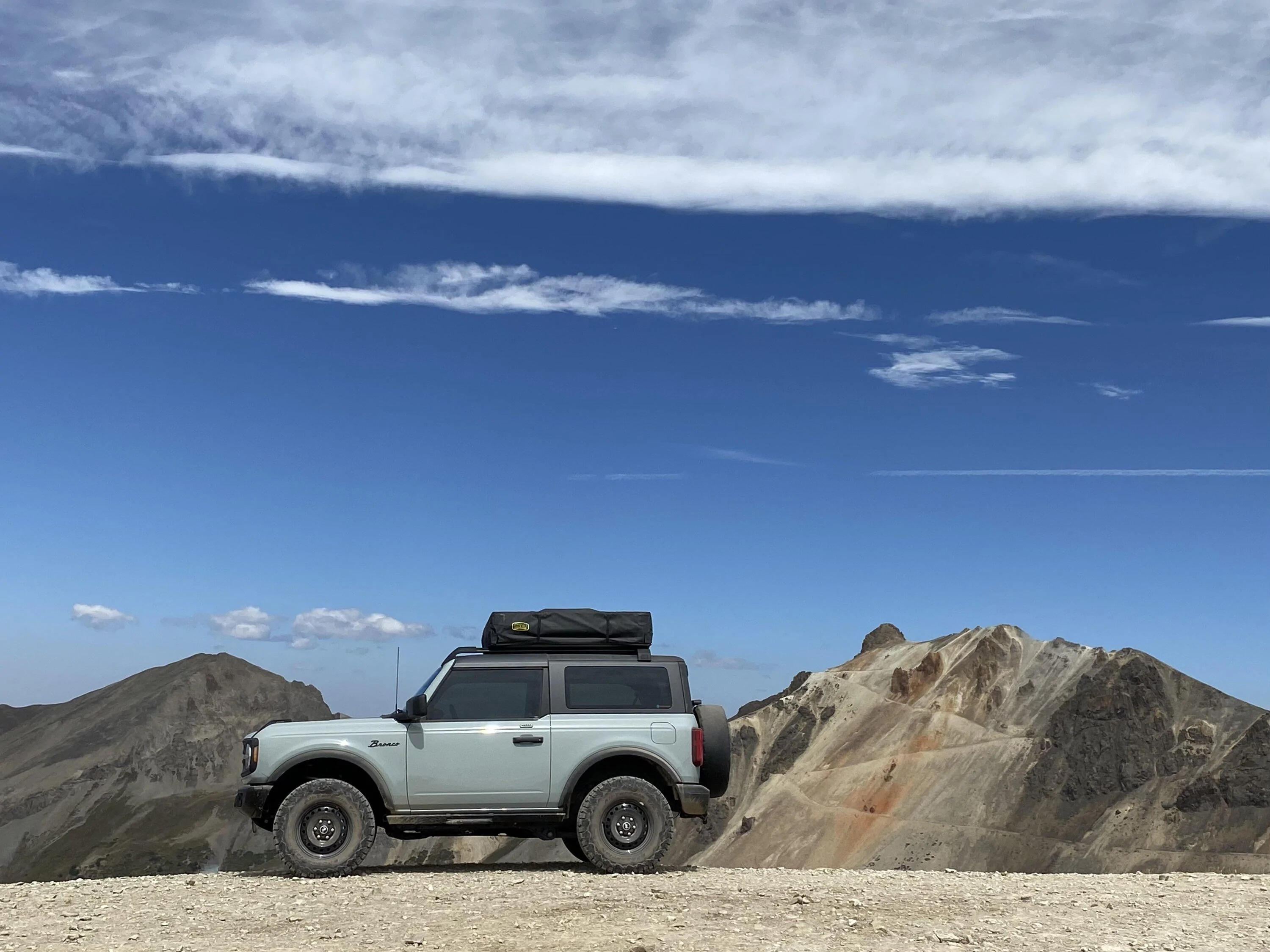 Ford Bronco Alpine Loop, CO - Finally Flexing my Black Diamond non-Sas. 4