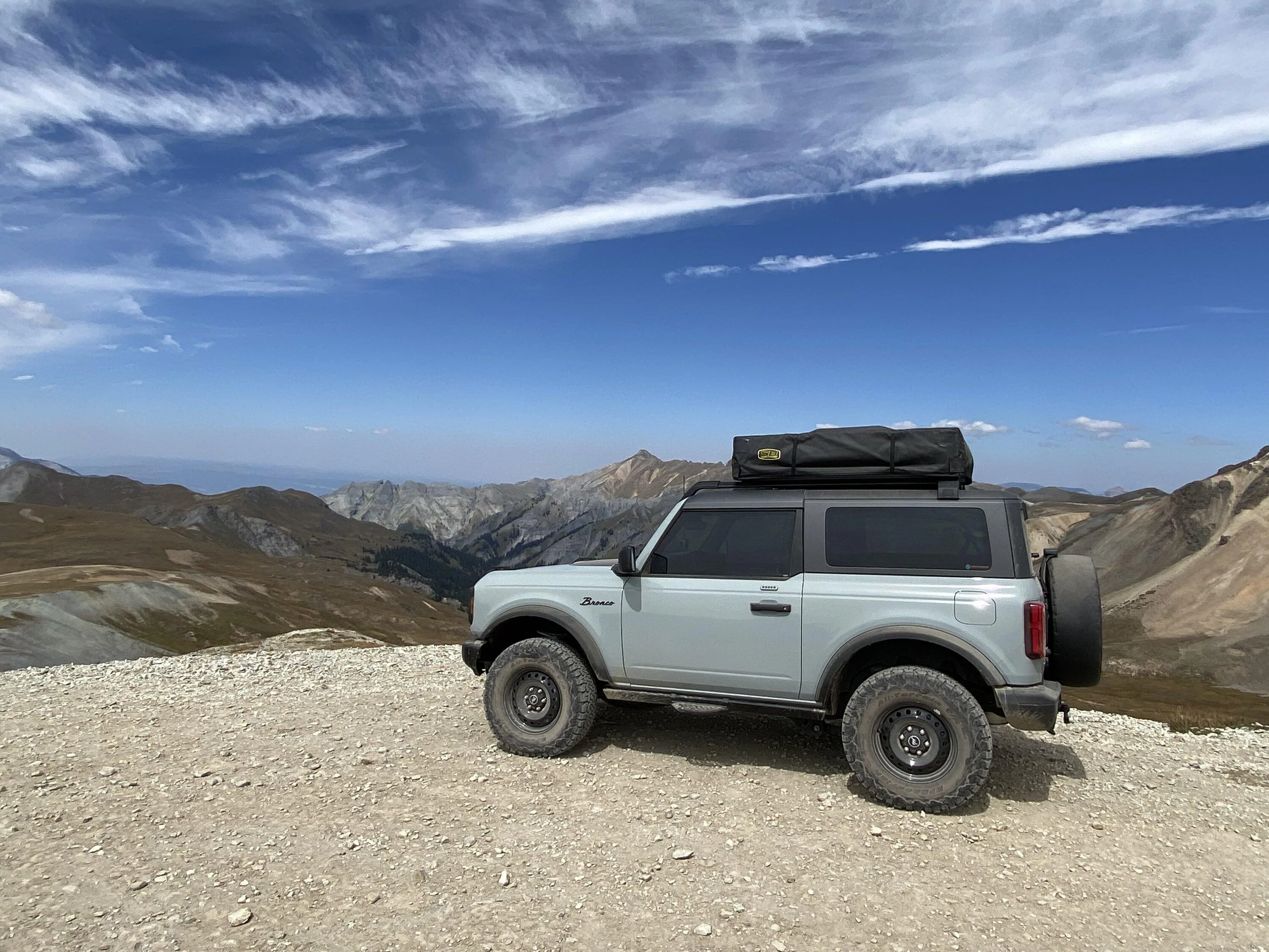 Ford Bronco Alpine Loop, CO - Finally Flexing my Black Diamond non-Sas. 5