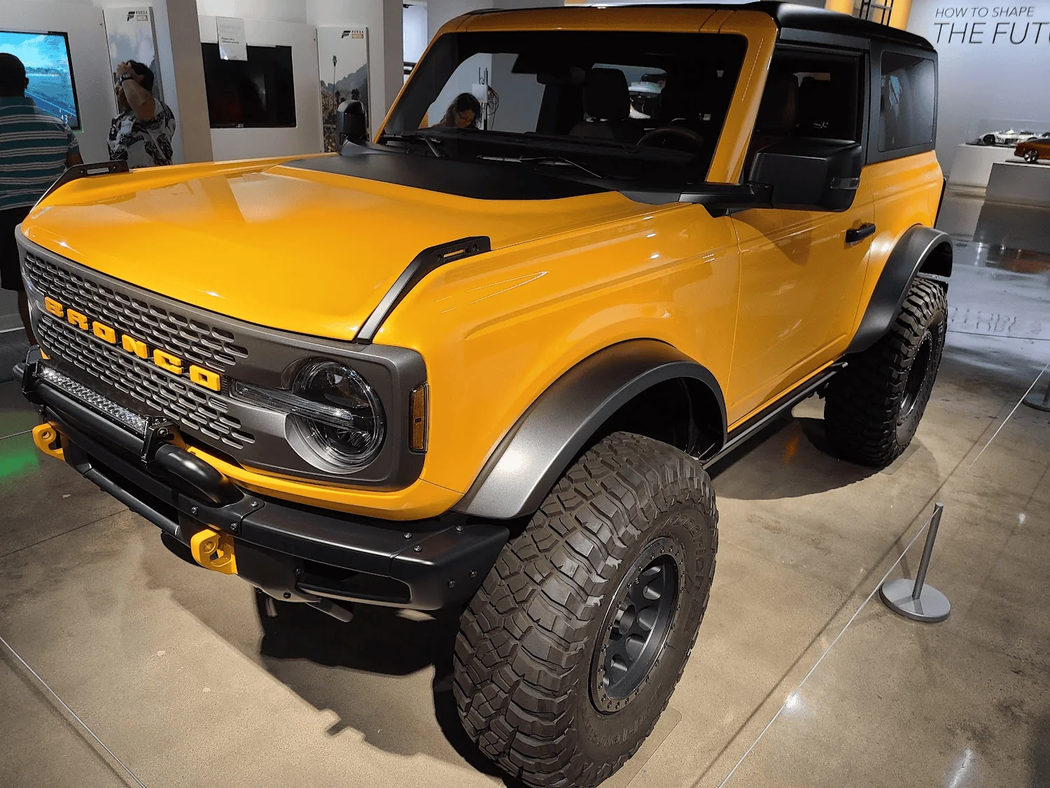 Ford Bronco Nice surprise at the Petersen Museum! 1663020569087