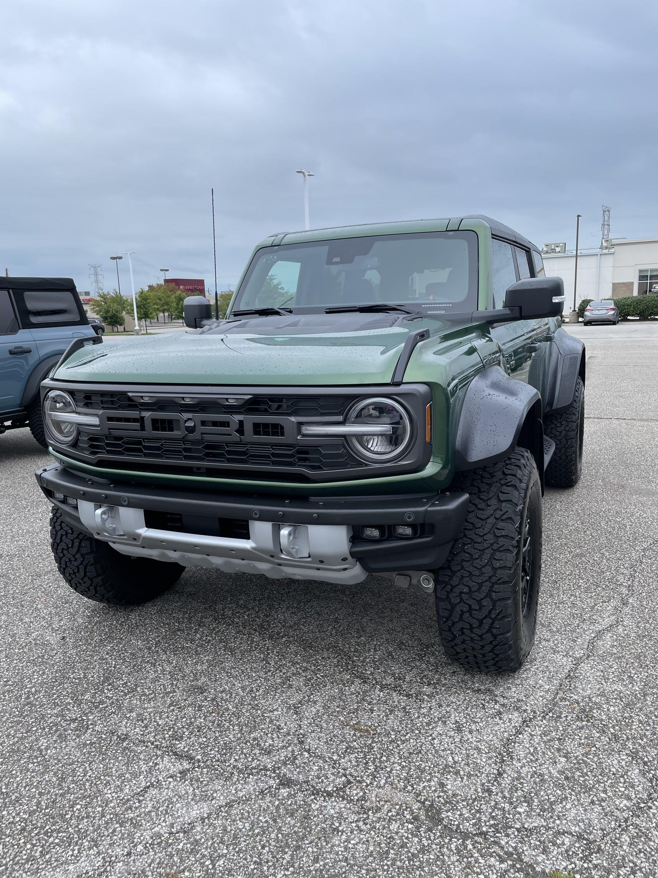 Ford Bronco Day 1 Reservation Holder = Bronco Raptor delivered in Eruption Green (vs Wildtrak & F-150 Tremor pics) F642E305-00BB-4DEF-B8AE-39A1D61F468A