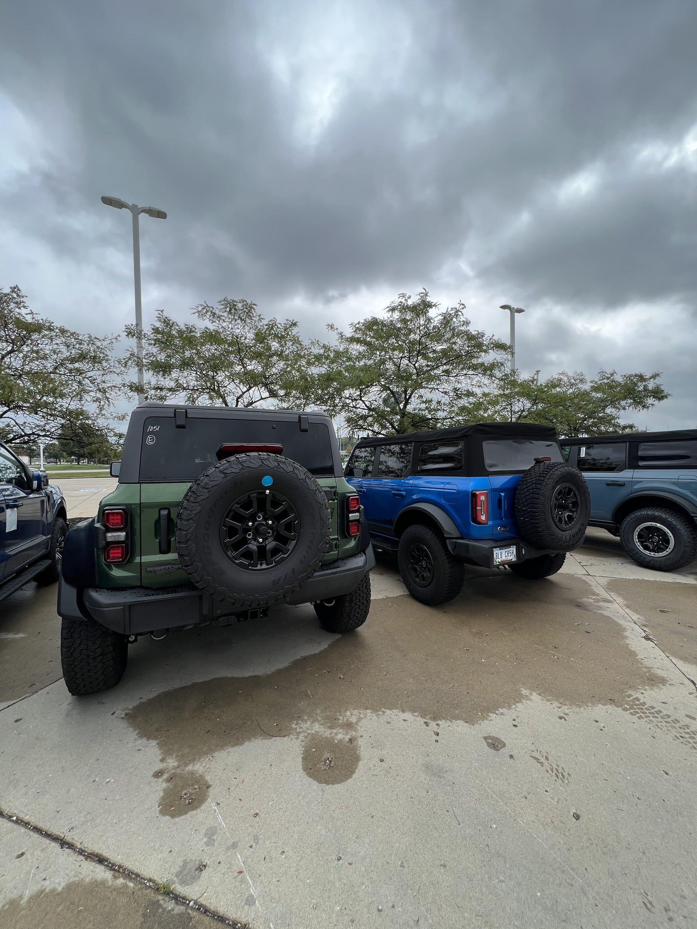 Ford Bronco Day 1 Reservation Holder = Bronco Raptor delivered in Eruption Green (vs Wildtrak & F-150 Tremor pics) ac87c217-0aa1-4a81-a78e-0ad53c838f80-jpe