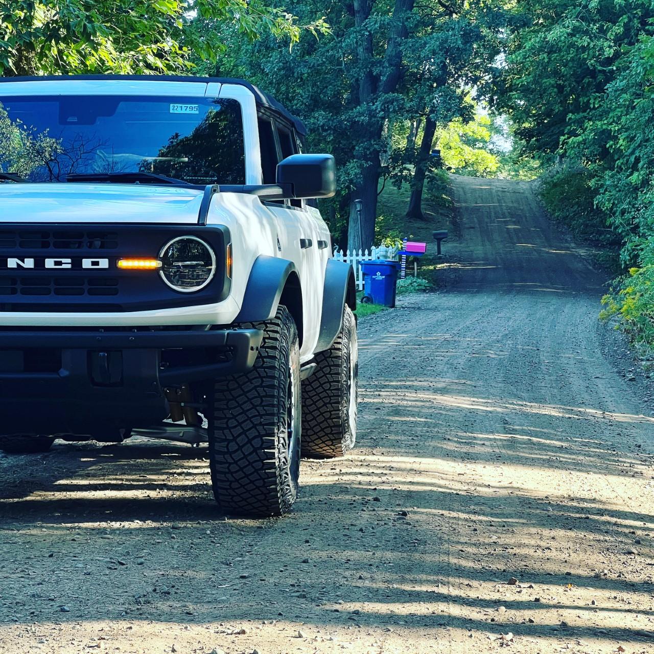 Ford Bronco Finally got my 2022 Black Diamond ManSquatch BBD