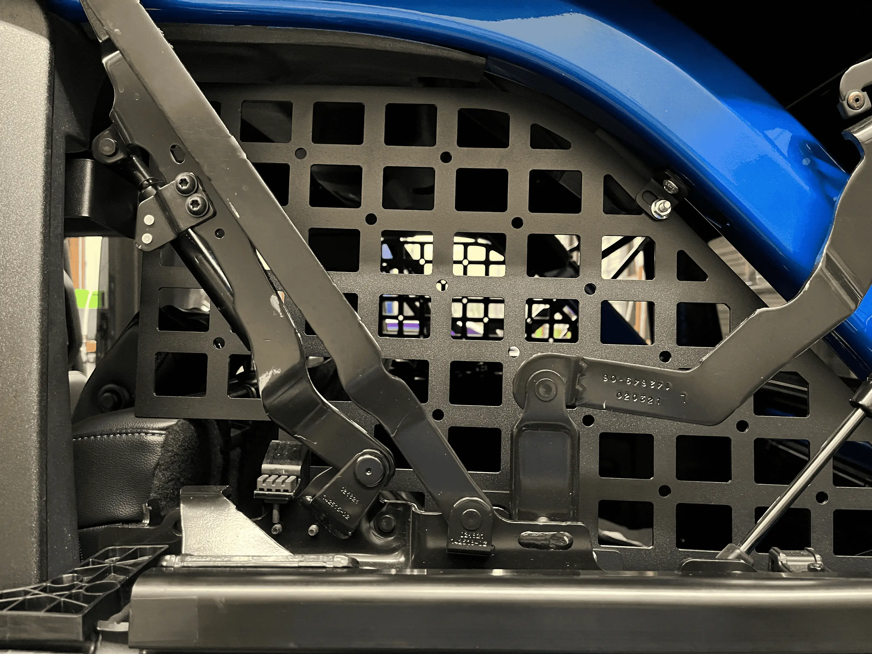 Ford Bronco JCR Offroad Molle window panels installed tempImageHRaWWV