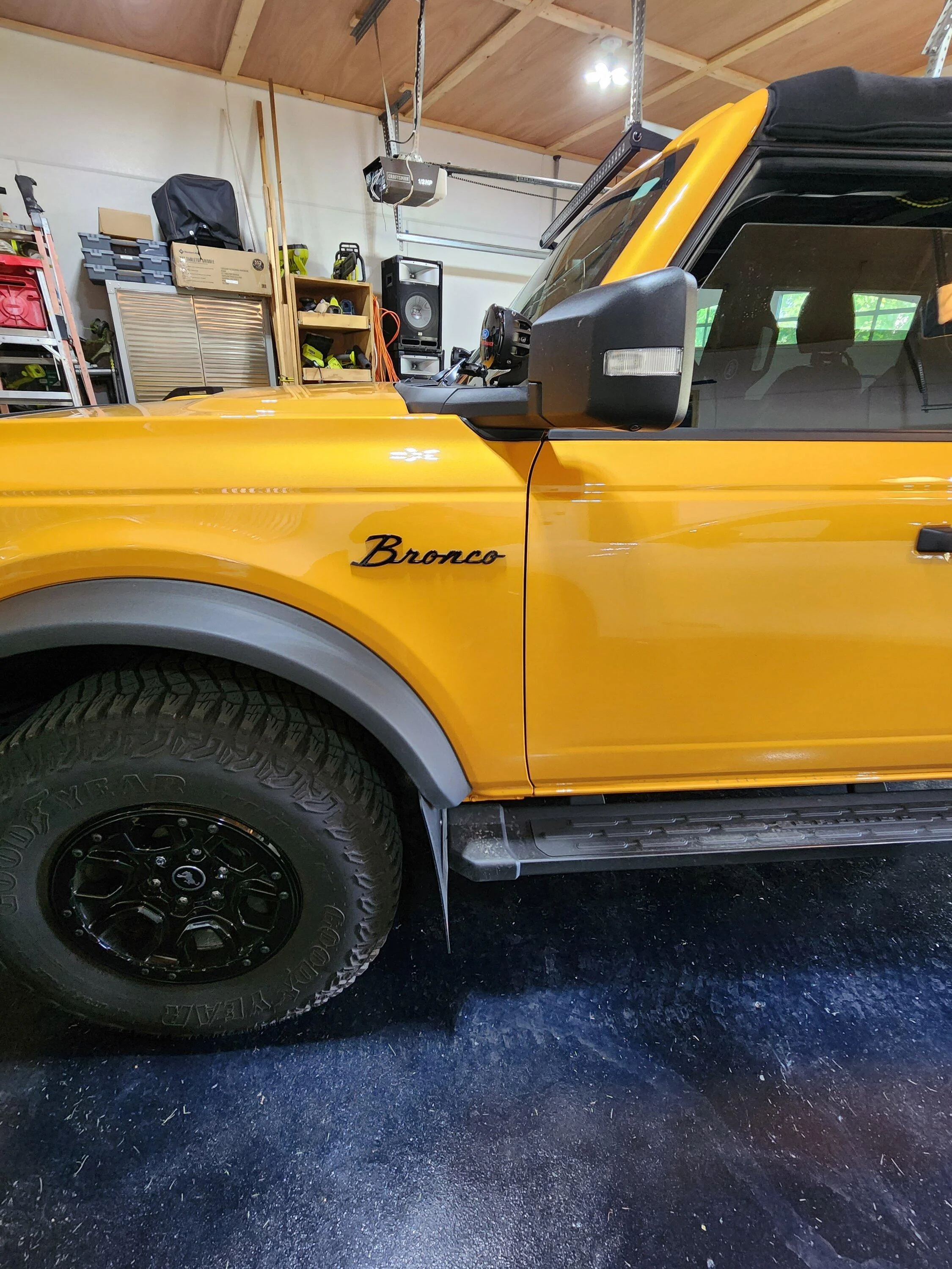 Ford Bronco Script Emblem Adhesive 1663099703077
