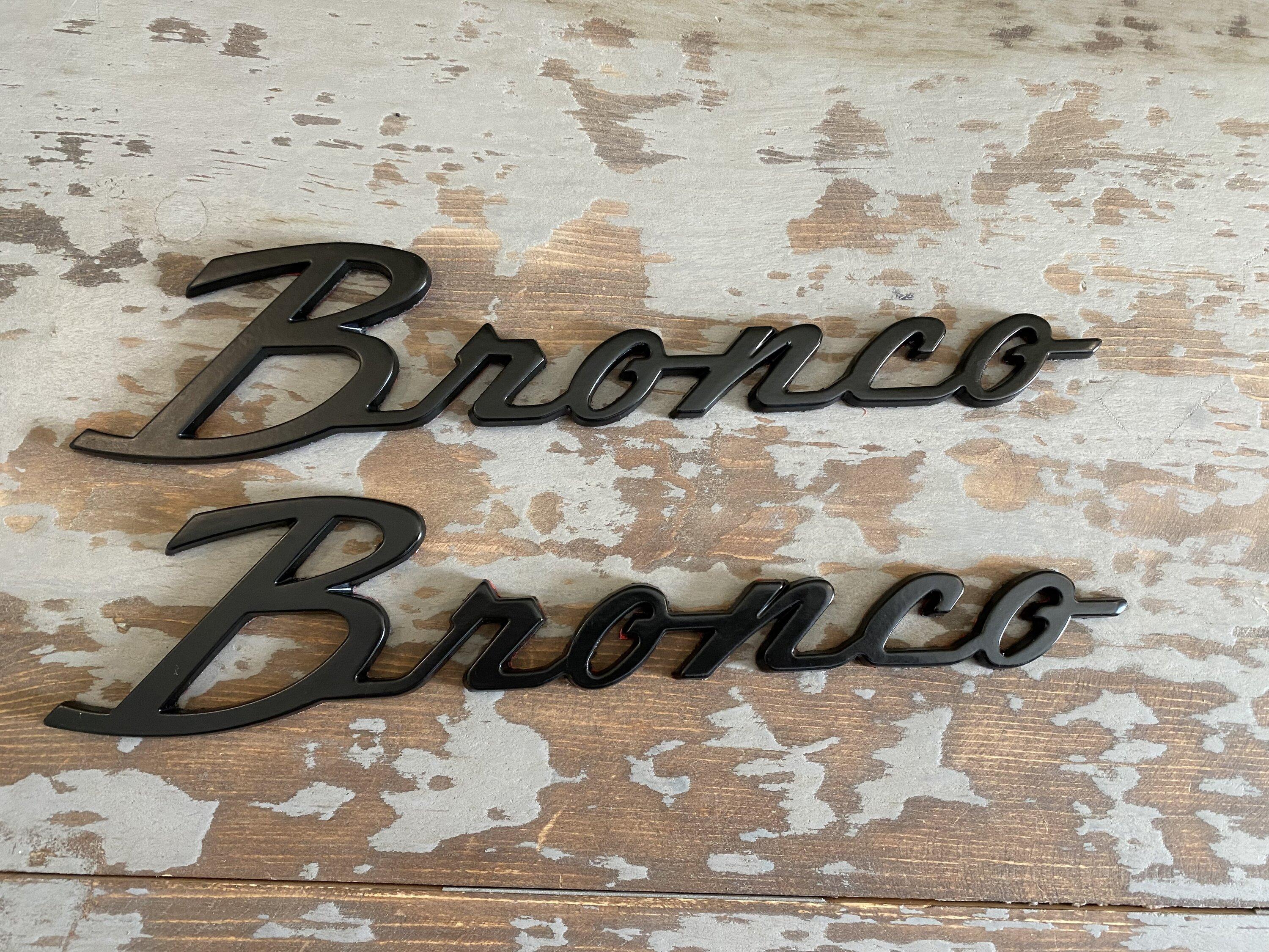 Ford Bronco Script Emblem Adhesive DADBC876-97BB-4817-8BB4-5ECCF4D333FA