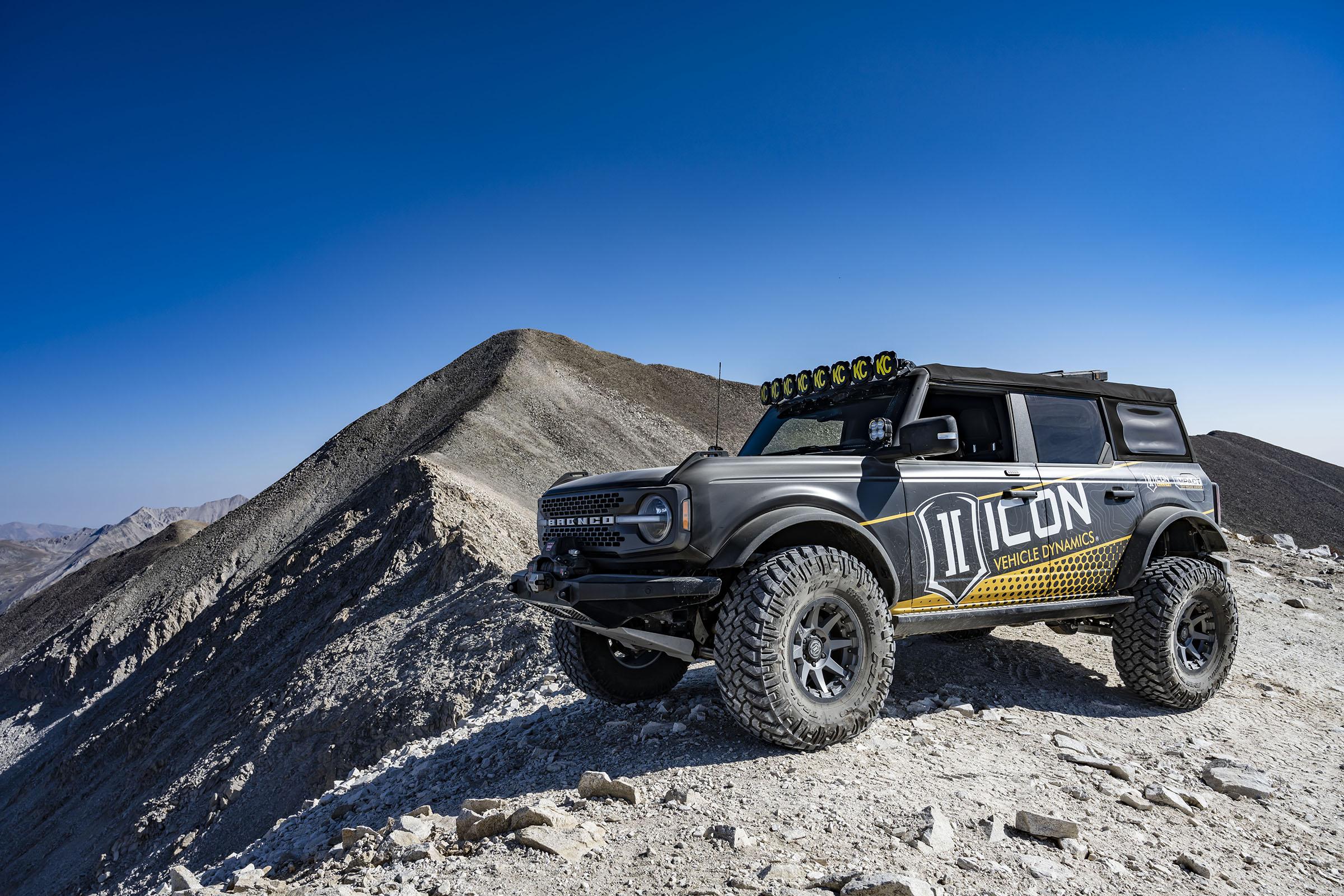 Ford Bronco ICON Complete Coilover Suspension Systems (Stages 3 through 8) DTS_1163X-2400w
