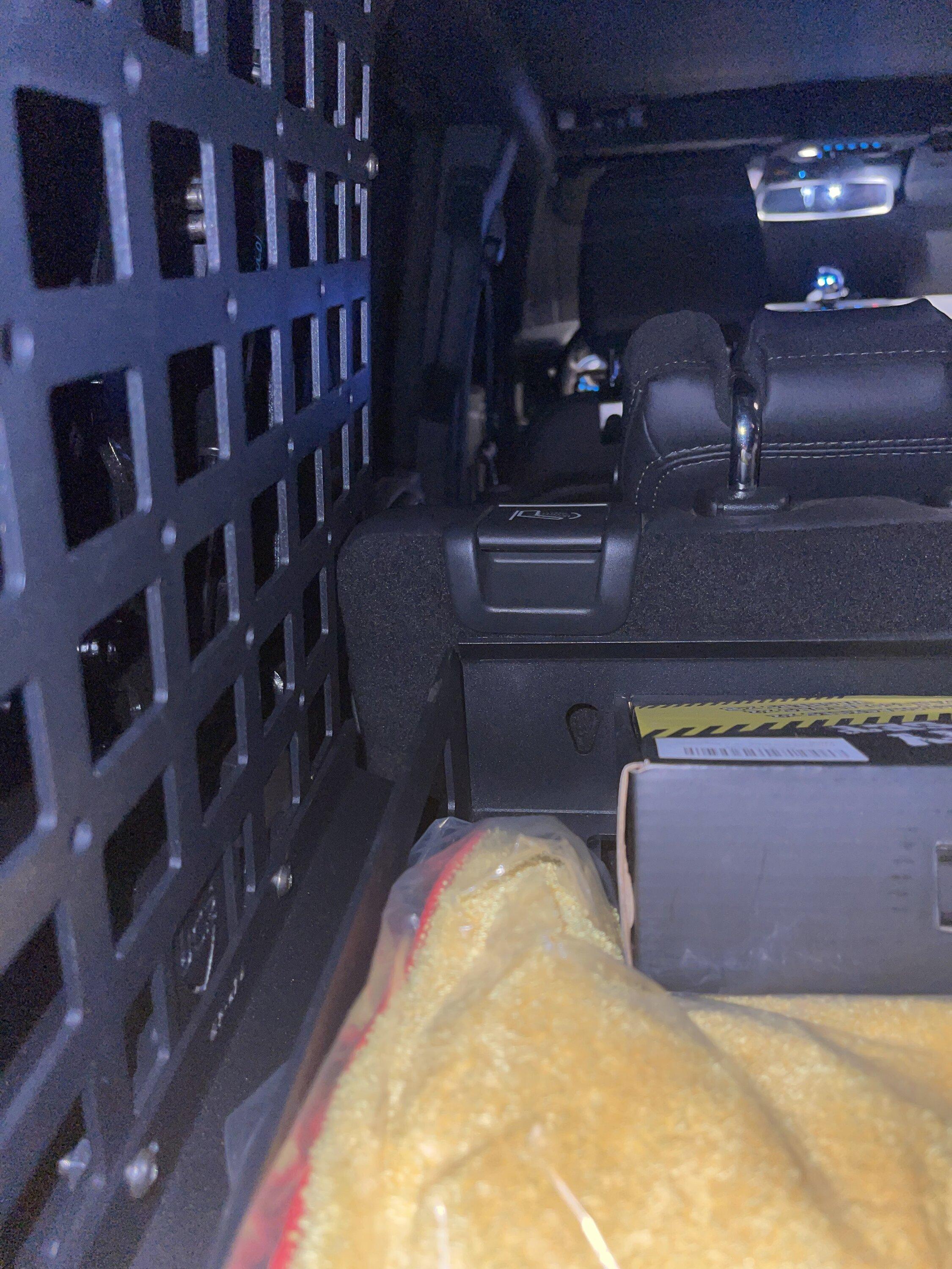 Ford Bronco JCR Offroad Molle window panels installed 78B209BB-357B-4B9C-A4BE-49919594F252
