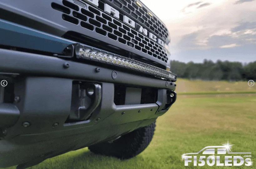 Ford Bronco F150leds.com Curved LED Bumper Bar for Bronco 1