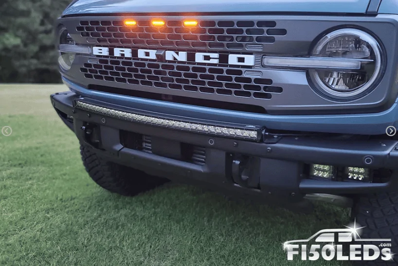 Ford Bronco F150leds.com Curved LED Bumper Bar for Bronco 2