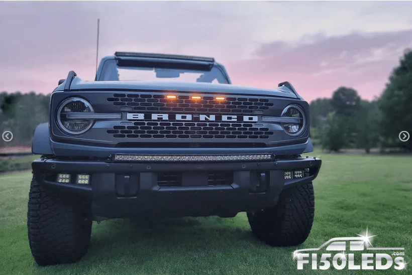 Ford Bronco F150leds.com Curved LED Bumper Bar for Bronco 3