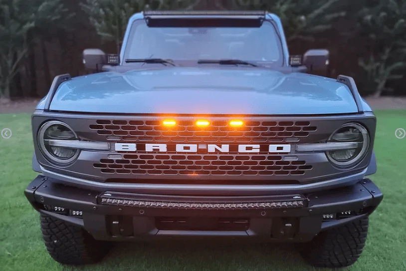 Ford Bronco F150leds.com Curved LED Bumper Bar for Bronco 4