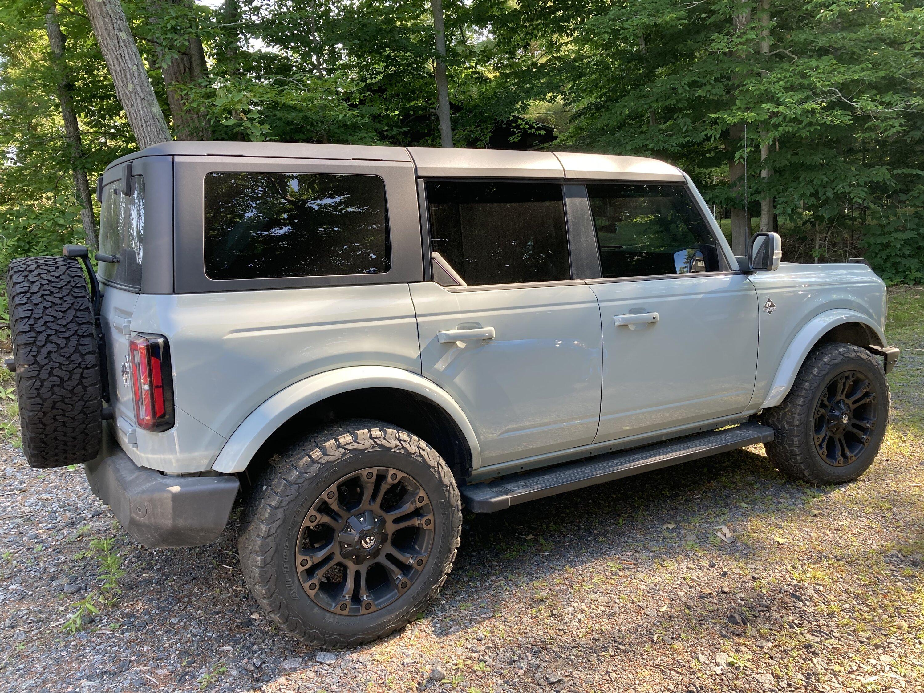 Ford Bronco Show us your installed wheel / tire upgrades here! (Pics) E1F086C9-2719-44F4-A11D-E60CC865B95E