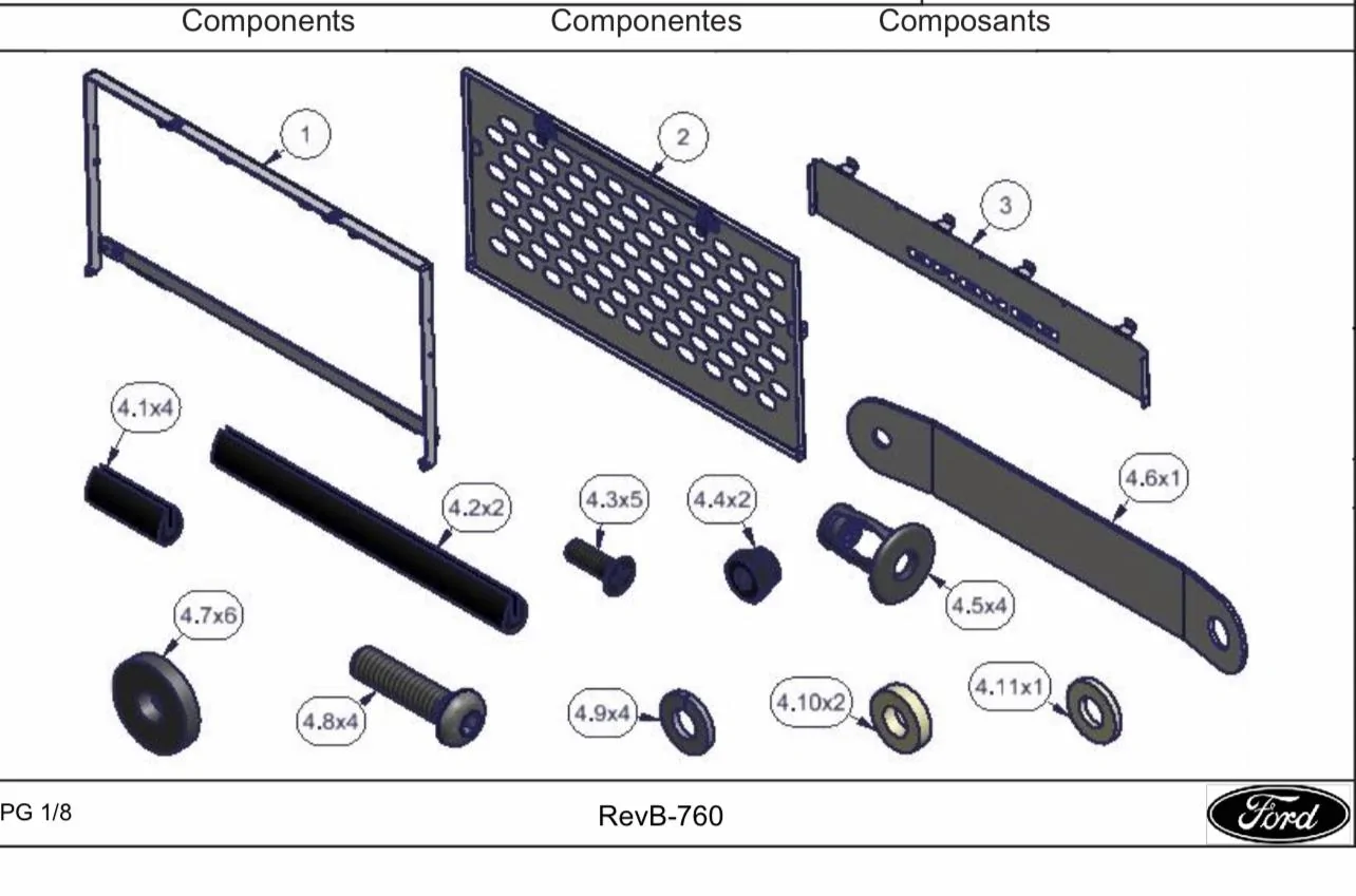 Ford Bronco PSA - Warning on tailgate table install: don't drill too deep 52A2EA44-B9F4-4DAA-A4A6-75BBA060369A