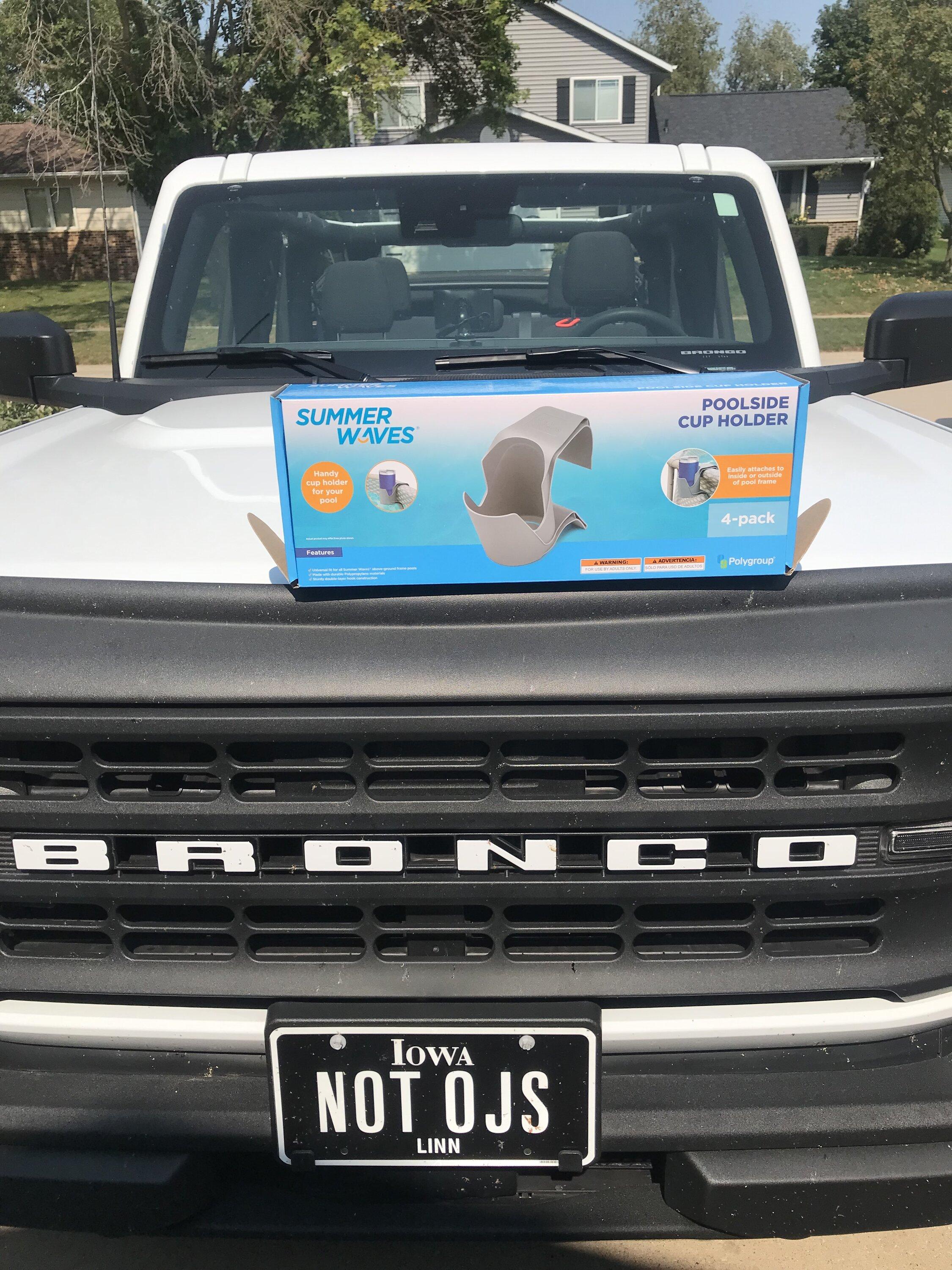Ford Bronco Walmart Clearance $1 Cup Holder Mod IMG_4089.JPG