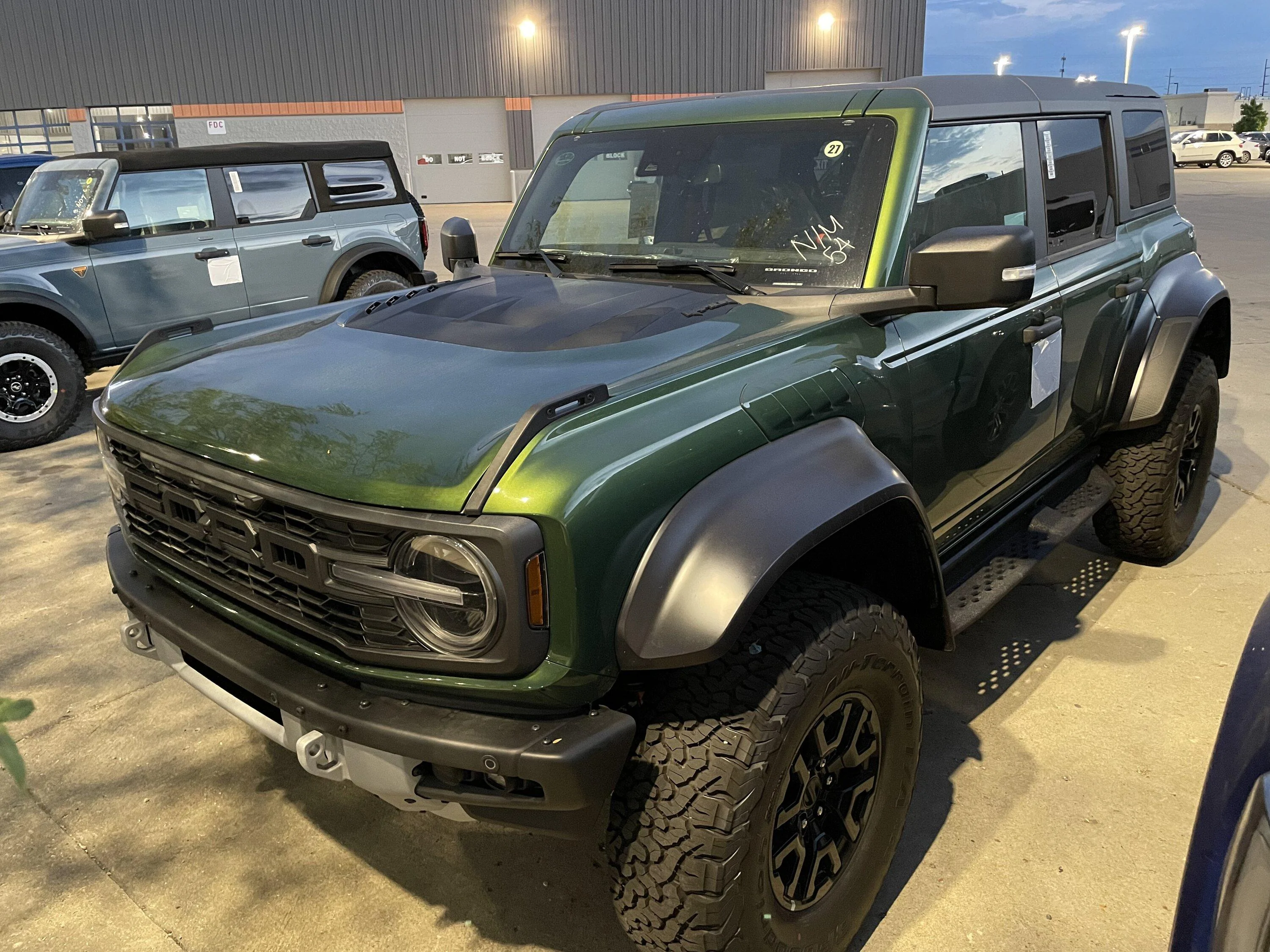 Ford Bronco Day 1 Reservation Holder = Bronco Raptor delivered in Eruption Green (vs Wildtrak & F-150 Tremor pics) dc783fad-2f07-4e70-be98-2cdc7b5173b7-jpeg