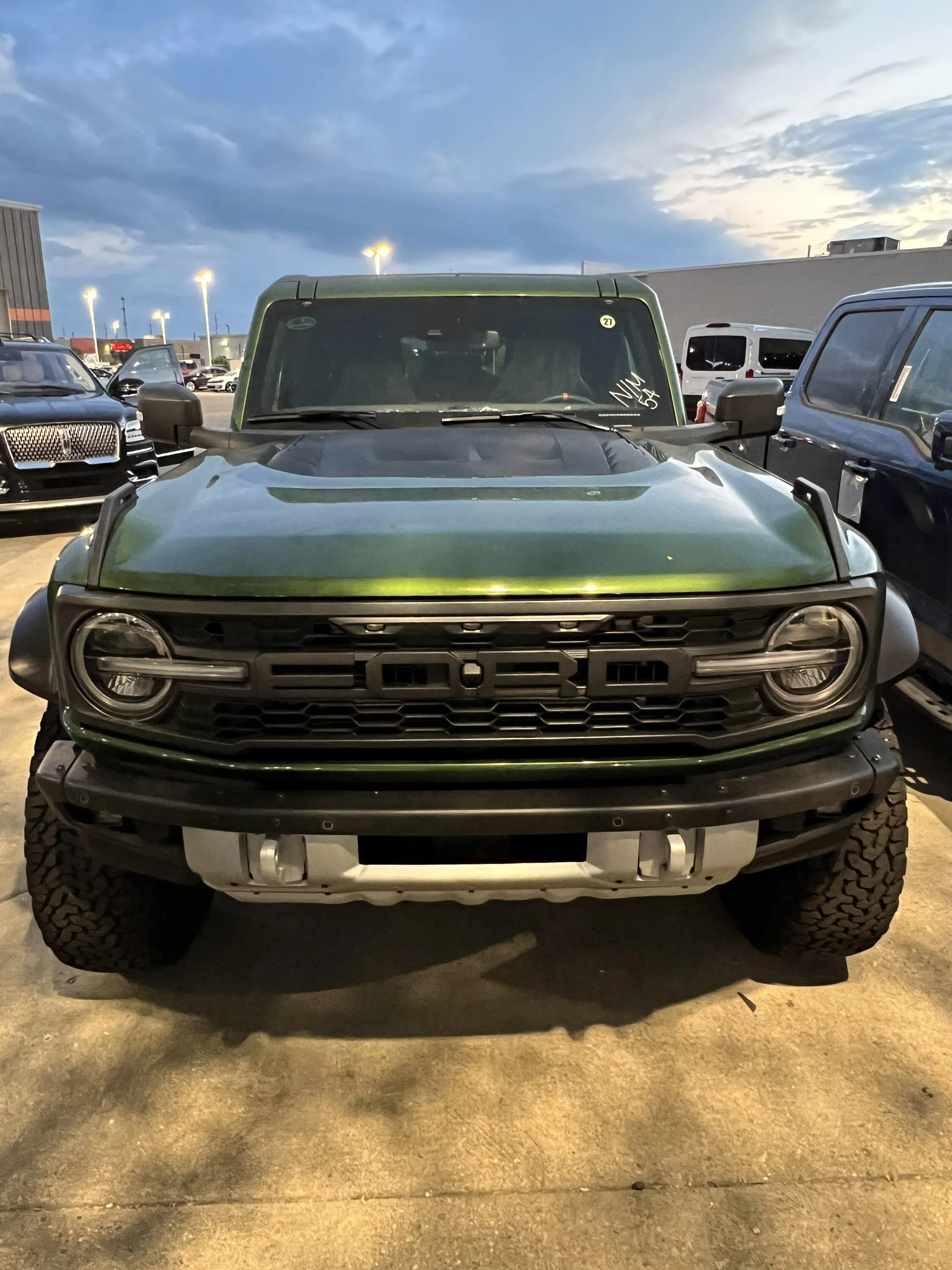 Ford Bronco Day 1 Reservation Holder = Bronco Raptor delivered in Eruption Green (vs Wildtrak & F-150 Tremor pics) 615fd1a4-46c2-408c-82fd-335dcd6fa81b-jpeg