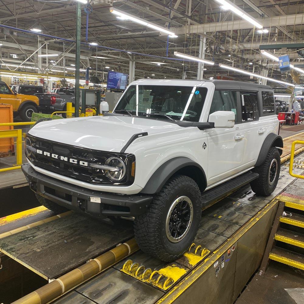 Ford Bronco 8/1/22 Build Week Group Bronco Baby Pic