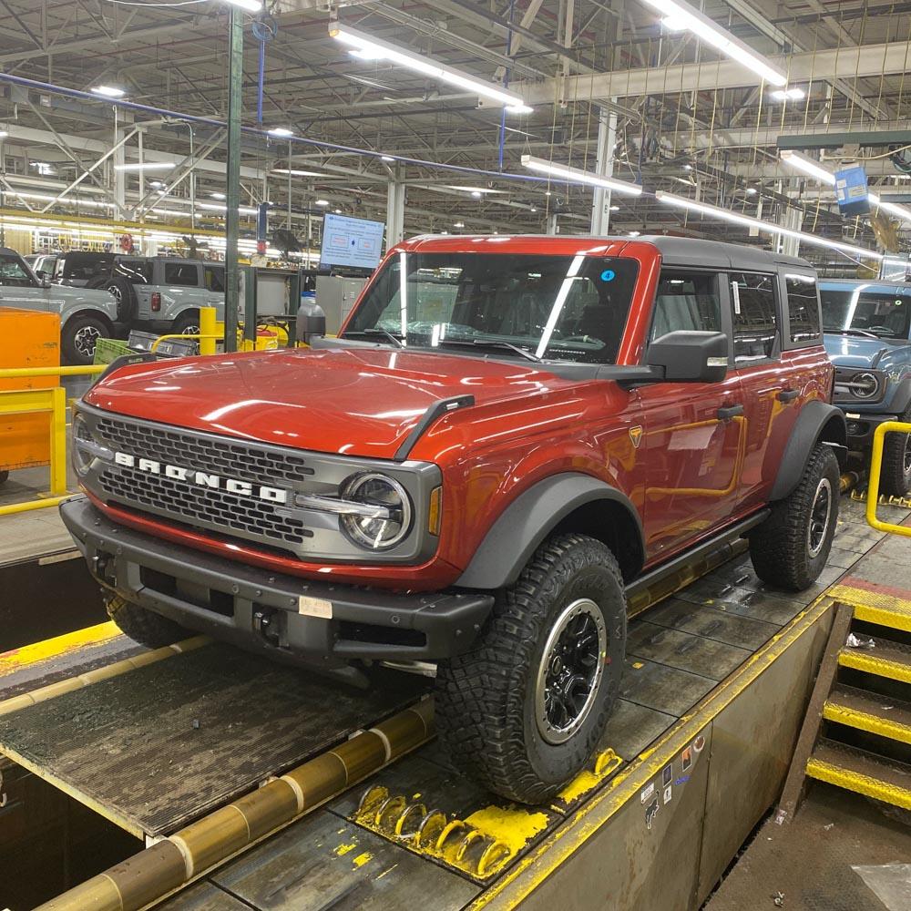 Ford Bronco 8/1/22 Build Week Group image