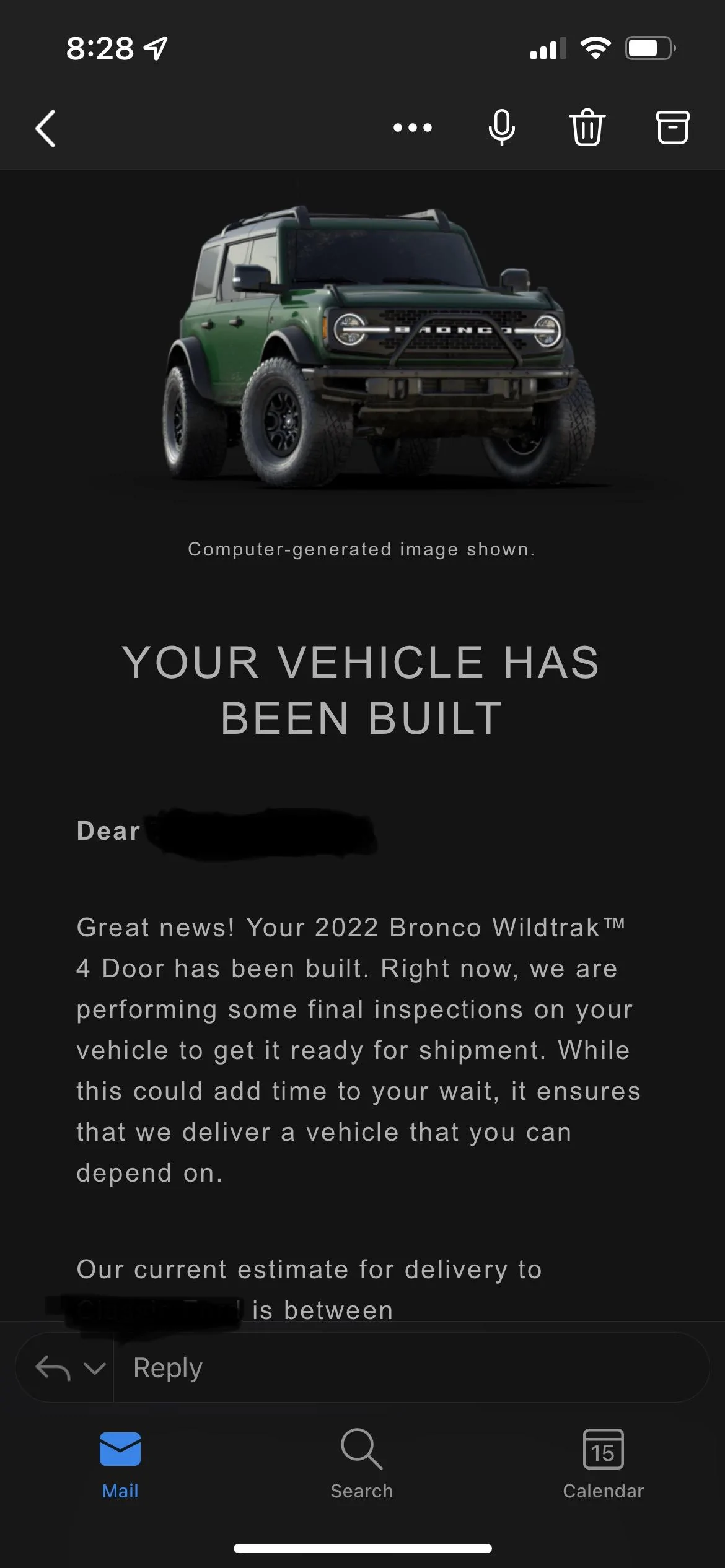 Ford Bronco 9/12/22 Build Week Group  **Now has Google Spreadsheet** 1663288535975