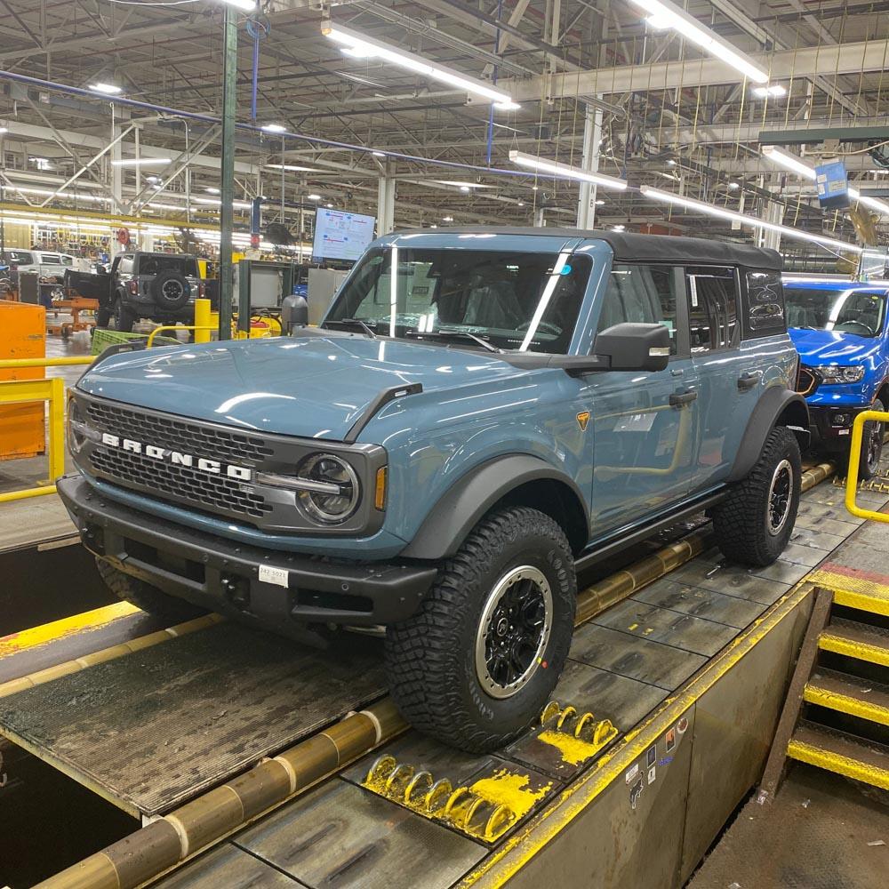 Ford Bronco 8/29/2022 Build Week Group image
